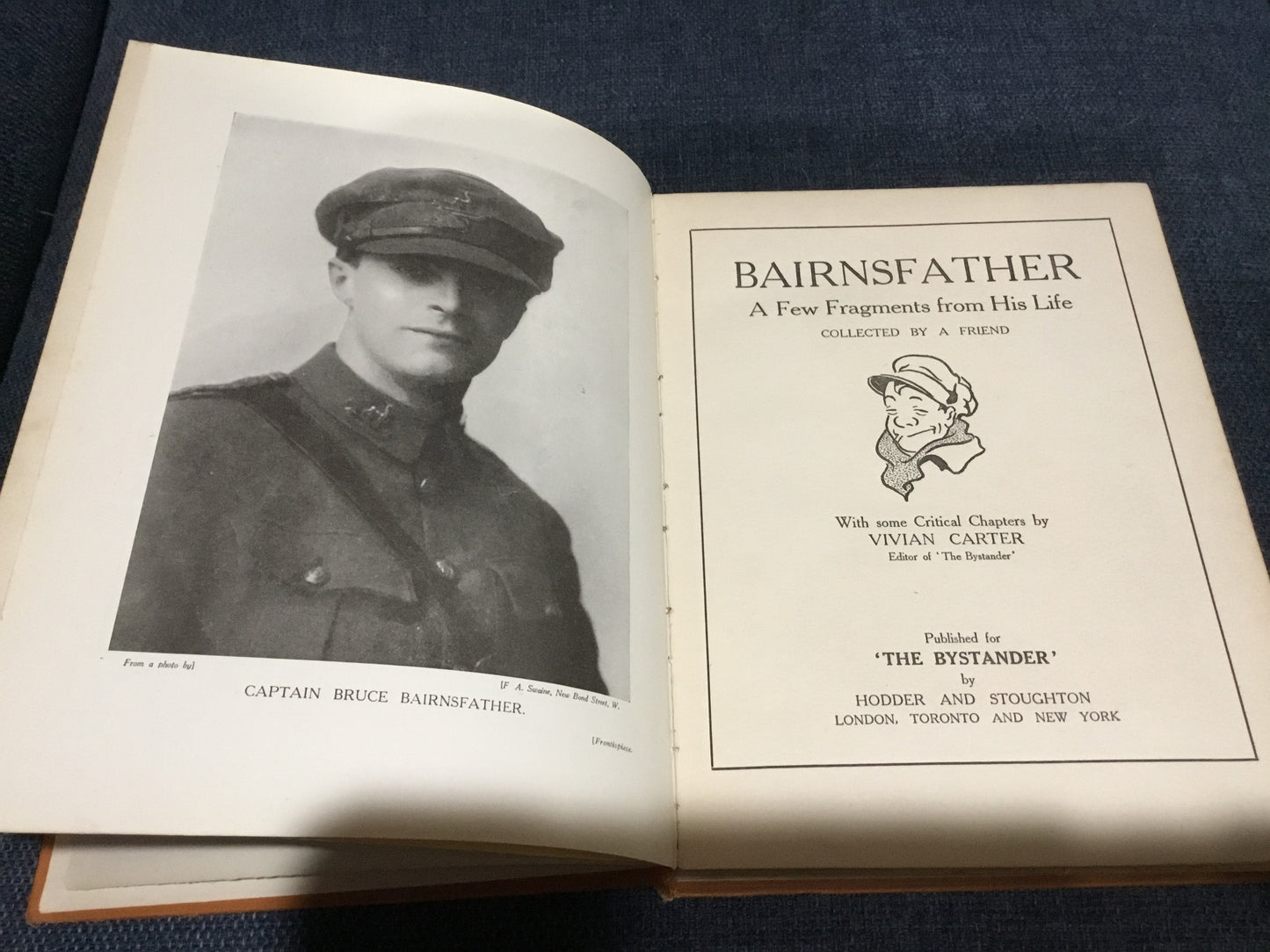 Bairnsfather : a few fragments from his life : collected by a friend