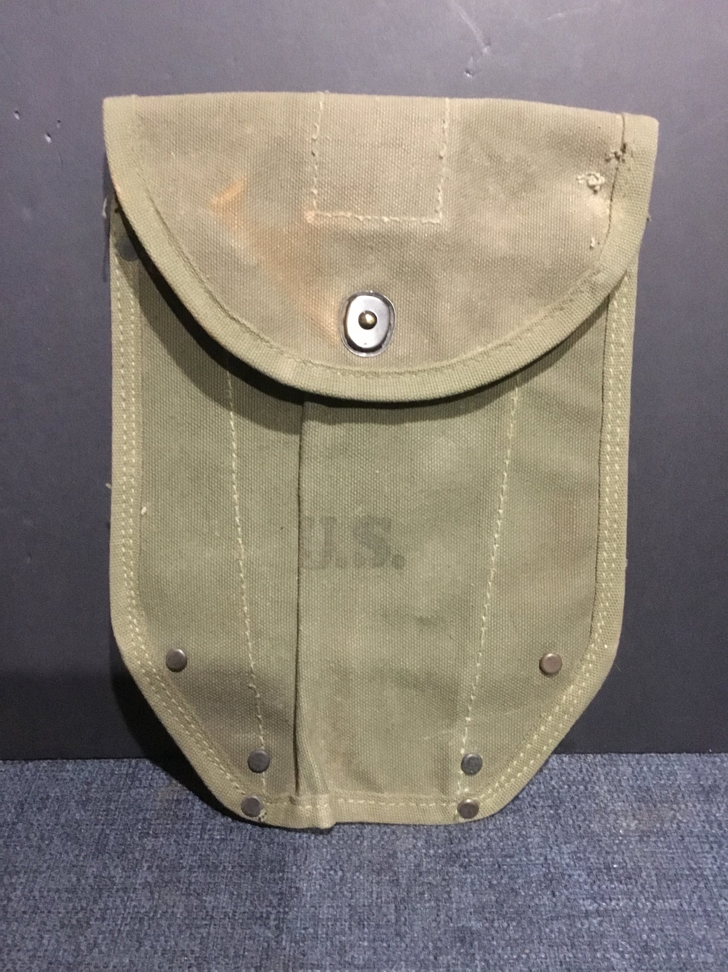 U.S. Military Canvas Shovel cover Dated 1952