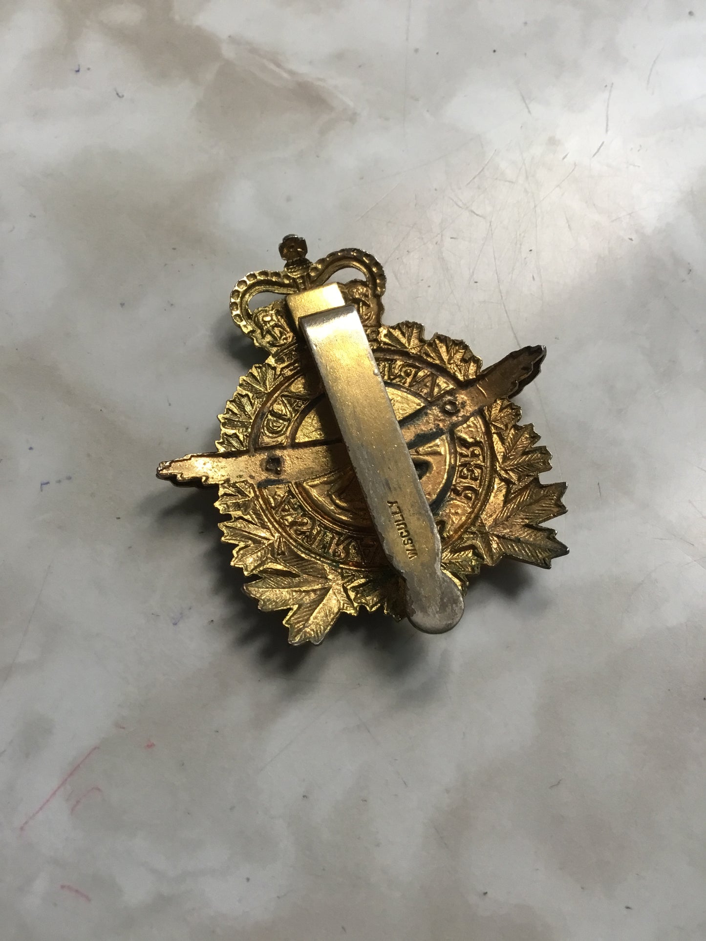 Canadian Airforce Enamelled Hat Badge