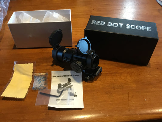 New Red- Green Dot  Scope lithium Battery