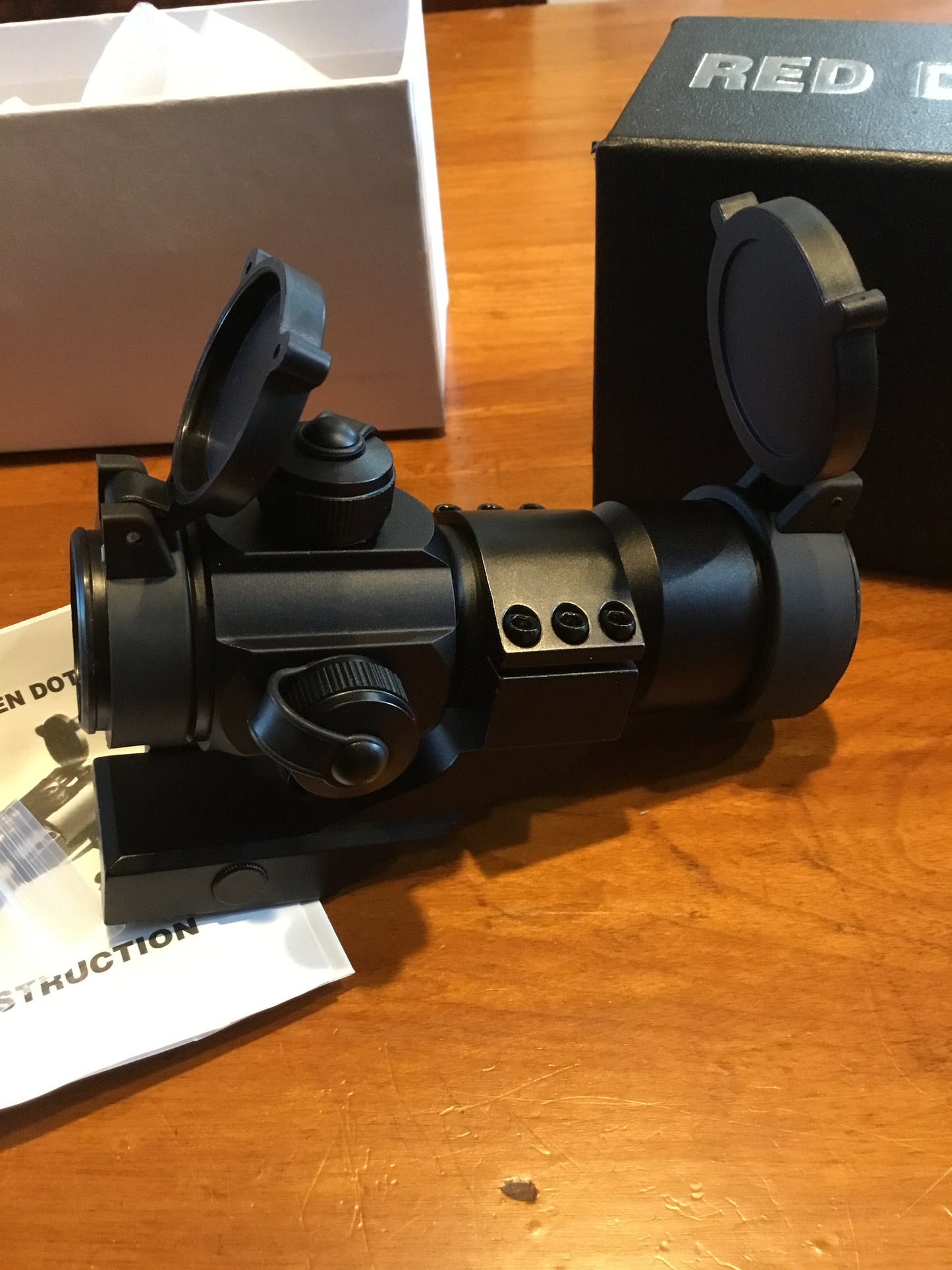 New Red- Green Dot  Scope lithium Battery