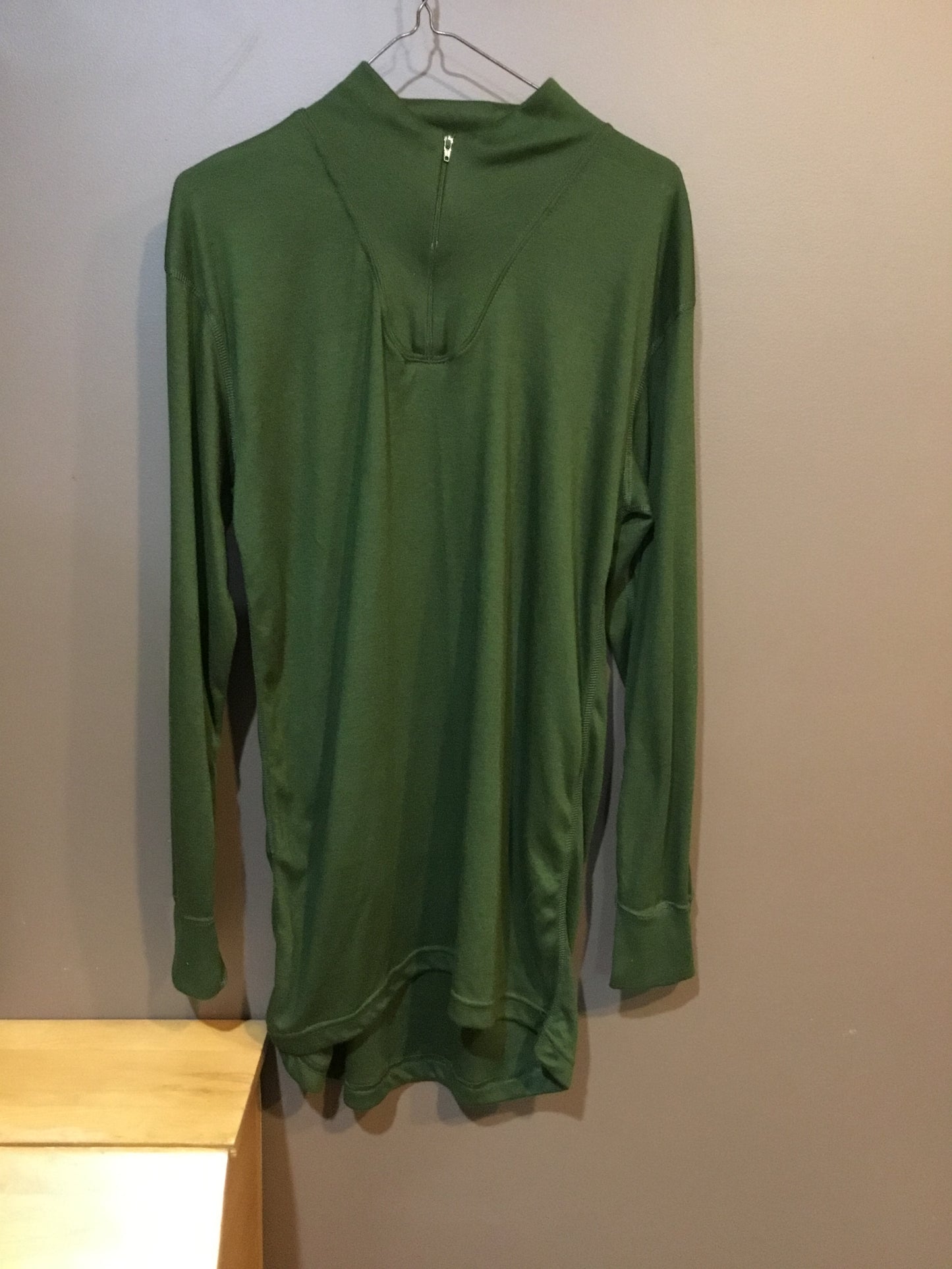 Military Fleece Sleep Shirt/ Under shirt , Medium