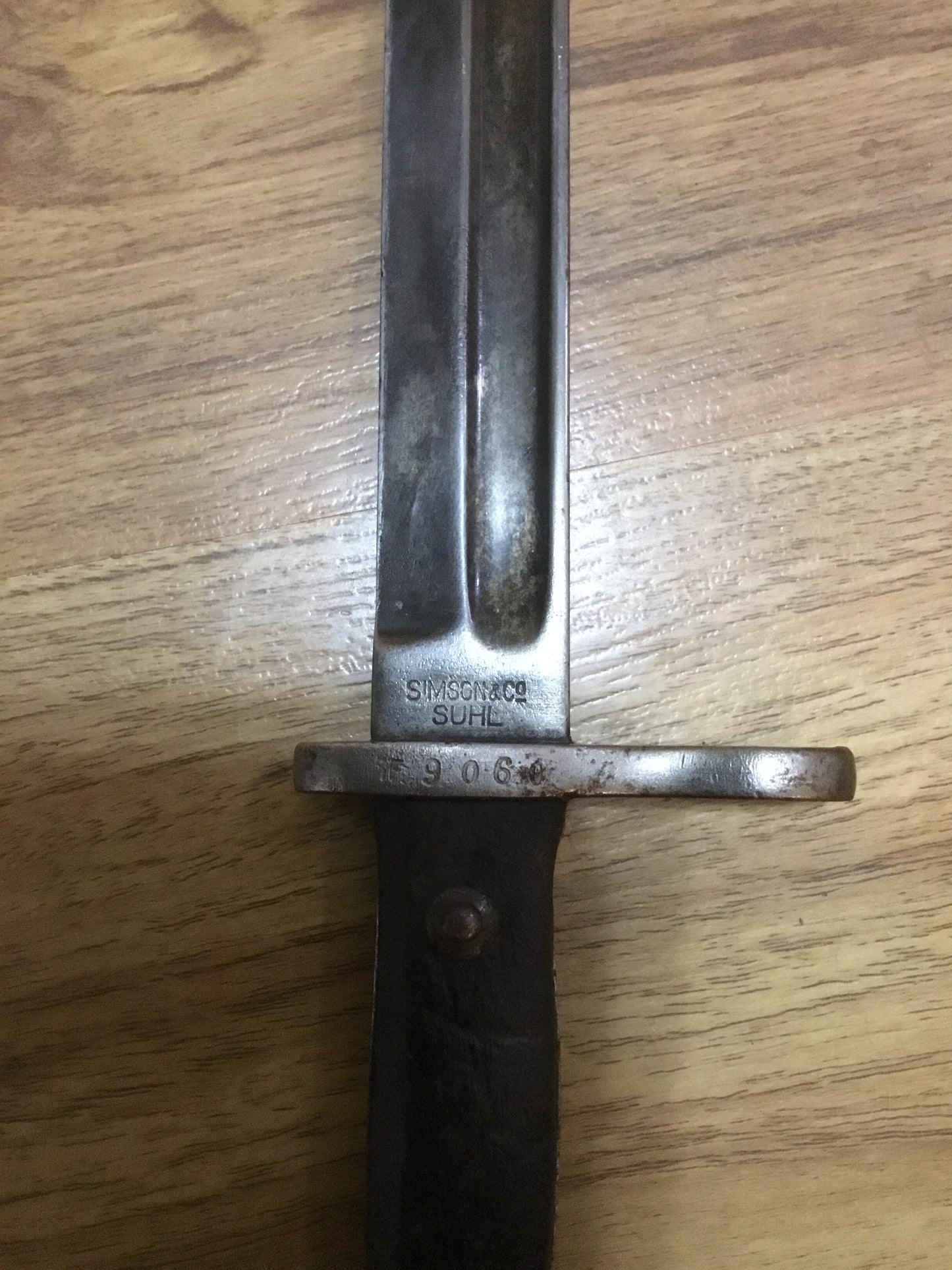 Simpson and Co. Model 1898 Mauser Bayonet