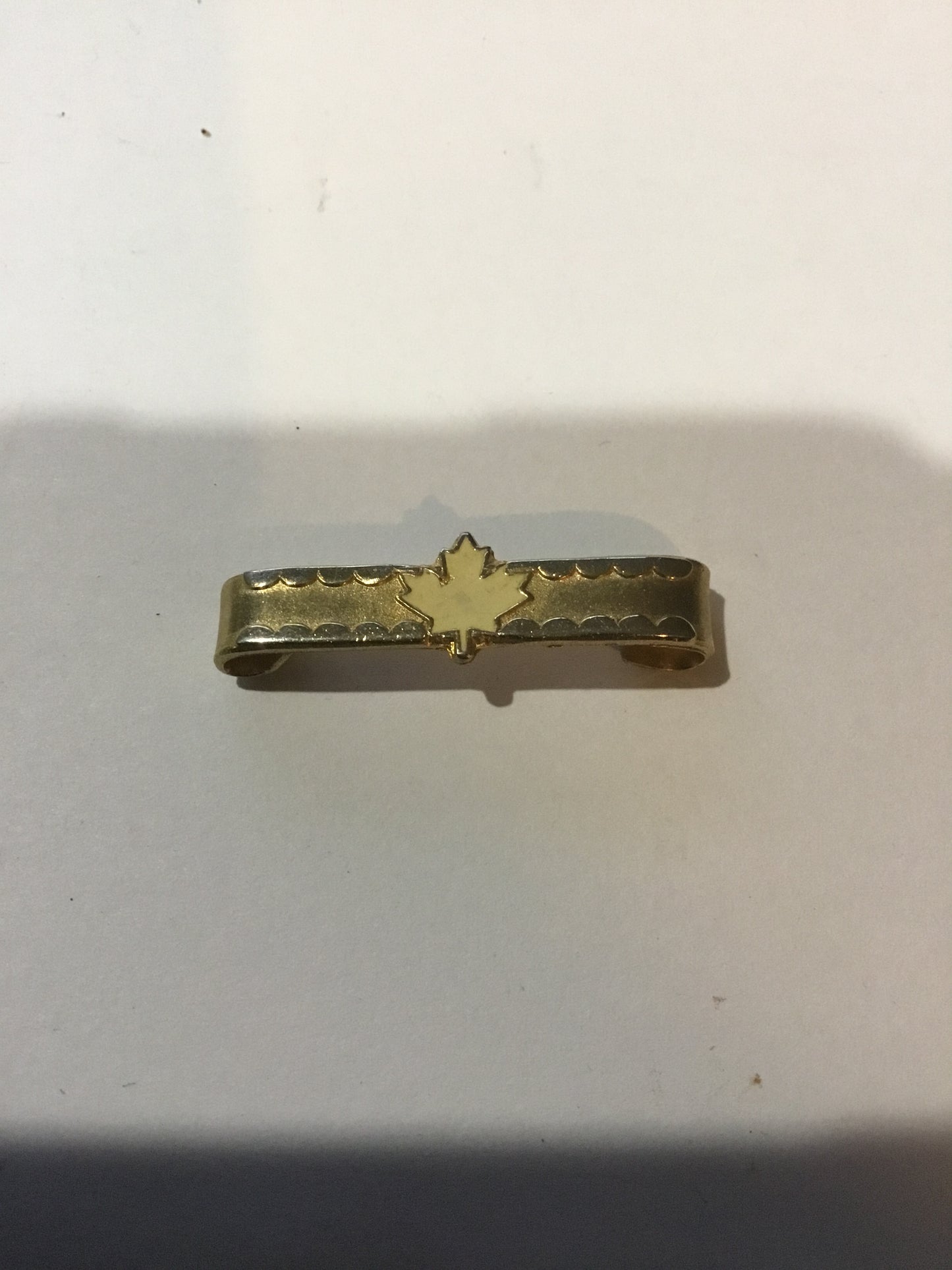 Full Size Medal Ribbon Bar , with Maple Leaf