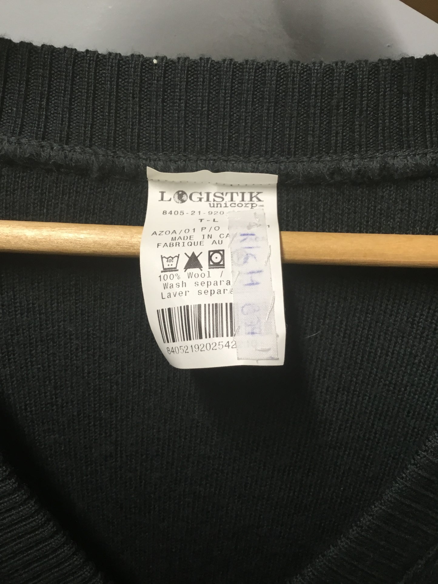 Canadian Forces Wool Sweater ;Large Tall