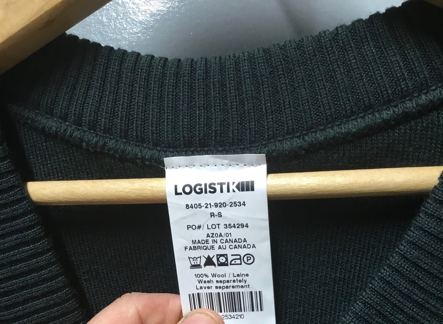 Canadian Forces Wool Sweater ;size Small