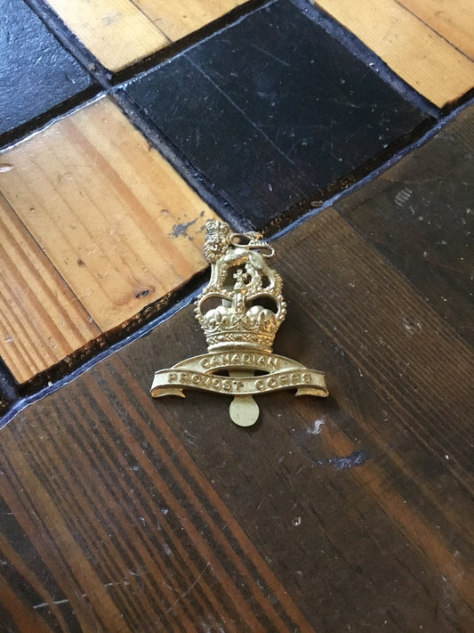 Canadian Military Provost Corps Hat Badge