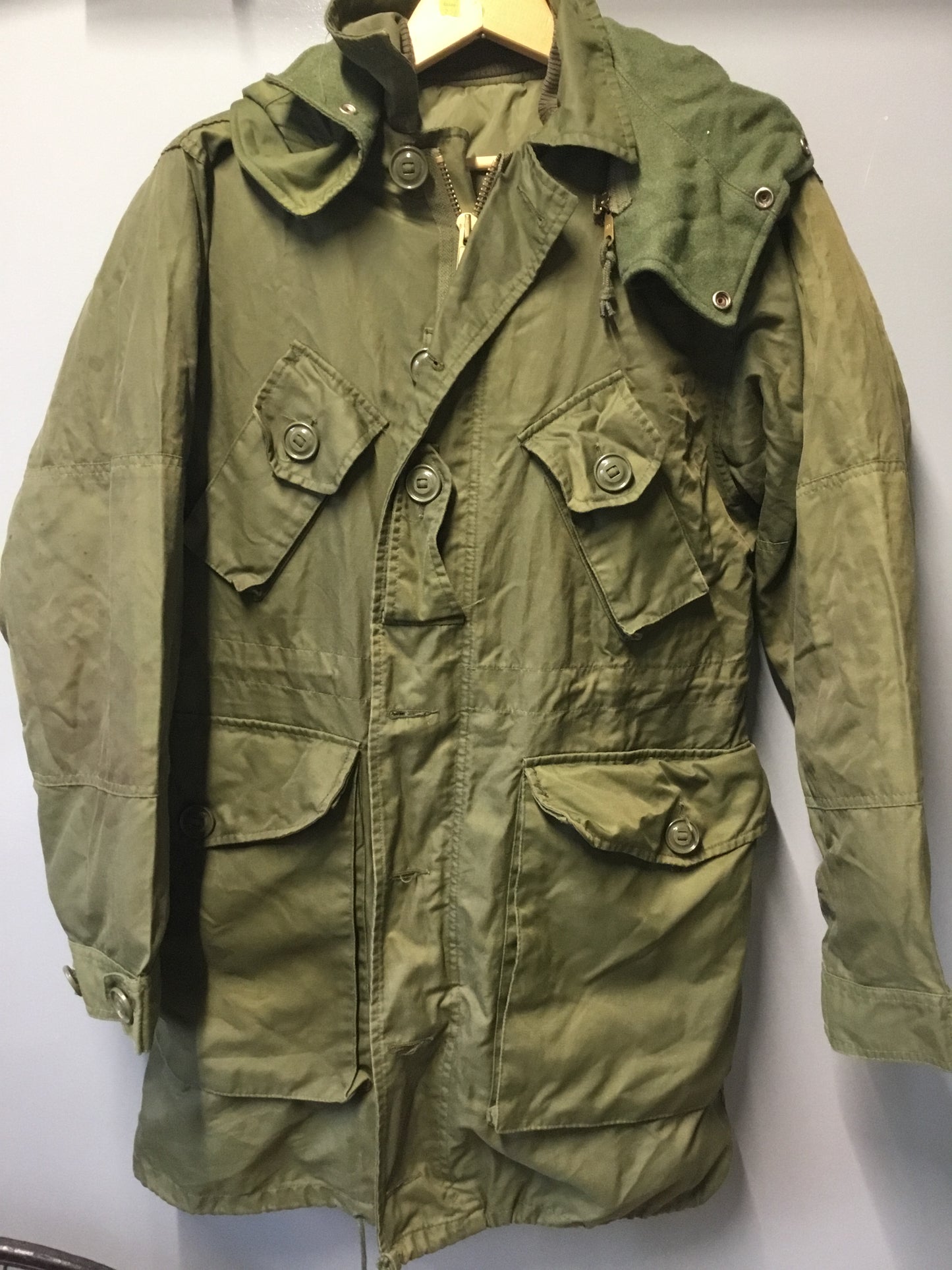 Vintage Canadian Army Arctic Parkas Small Regular