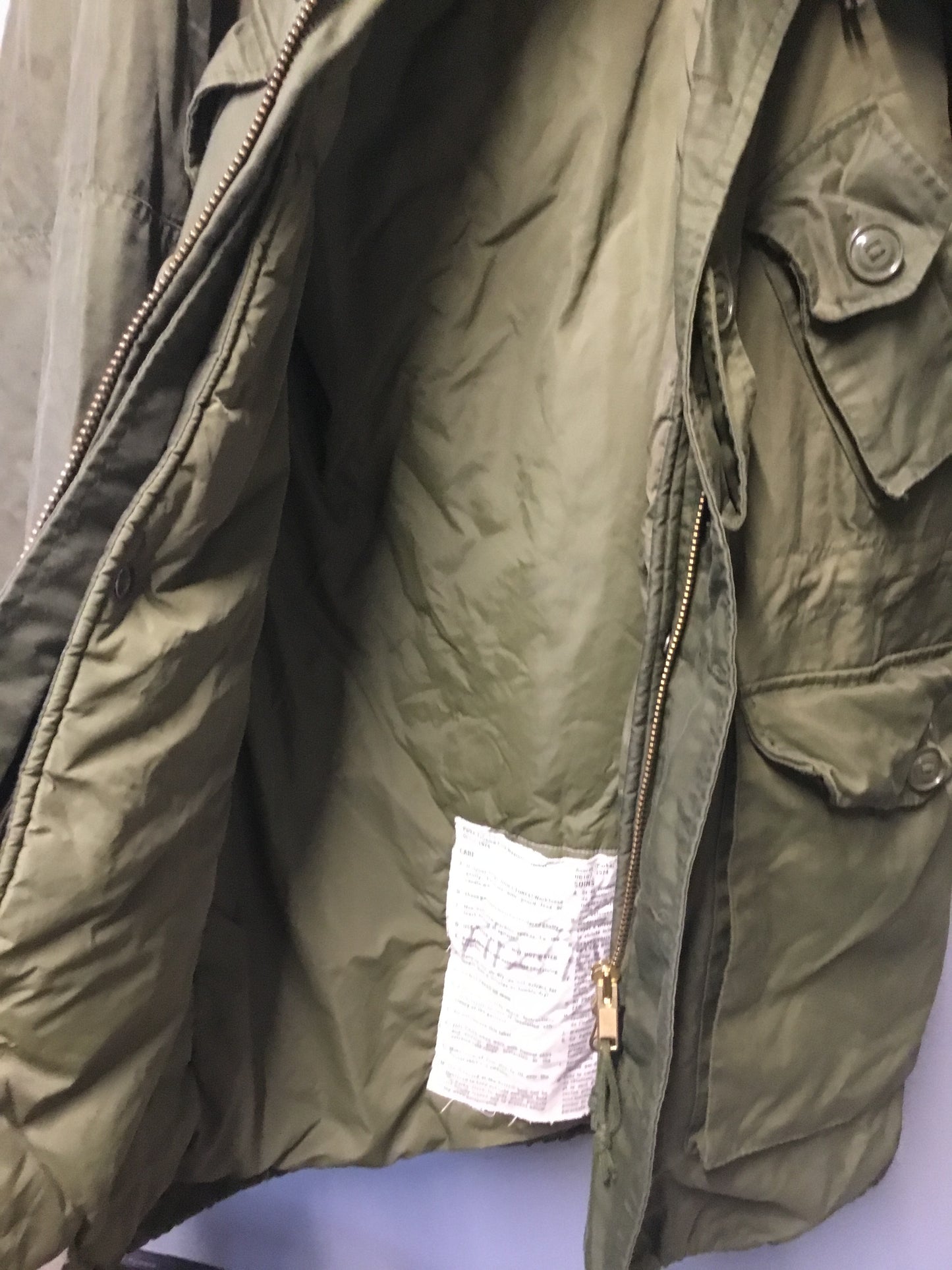 Vintage Canadian Army Arctic Parkas Small Regular