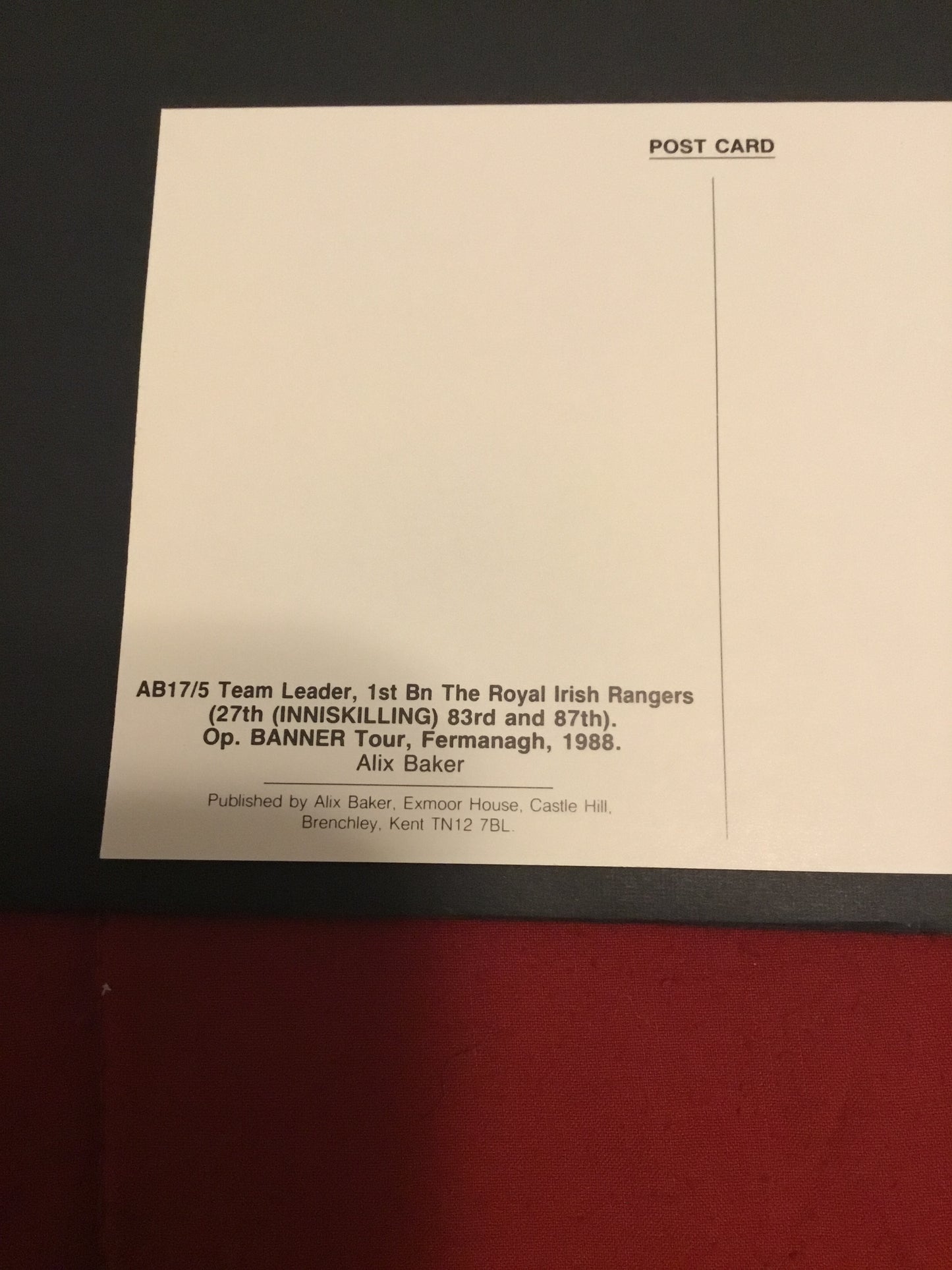 Lot of 12  British  Soldier Post  Cards by Alix Baker