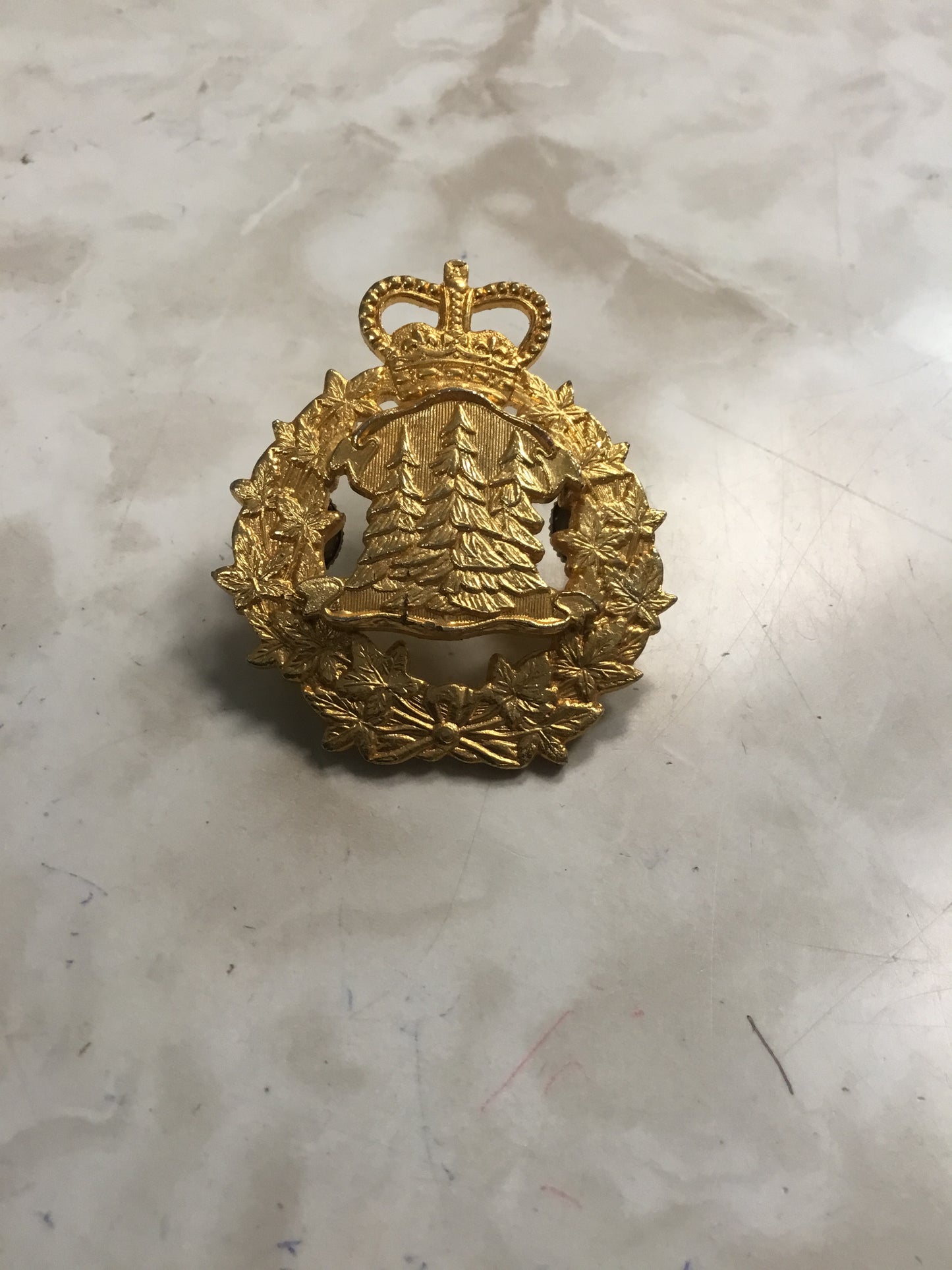 Canadian department of natural resources hat Badge