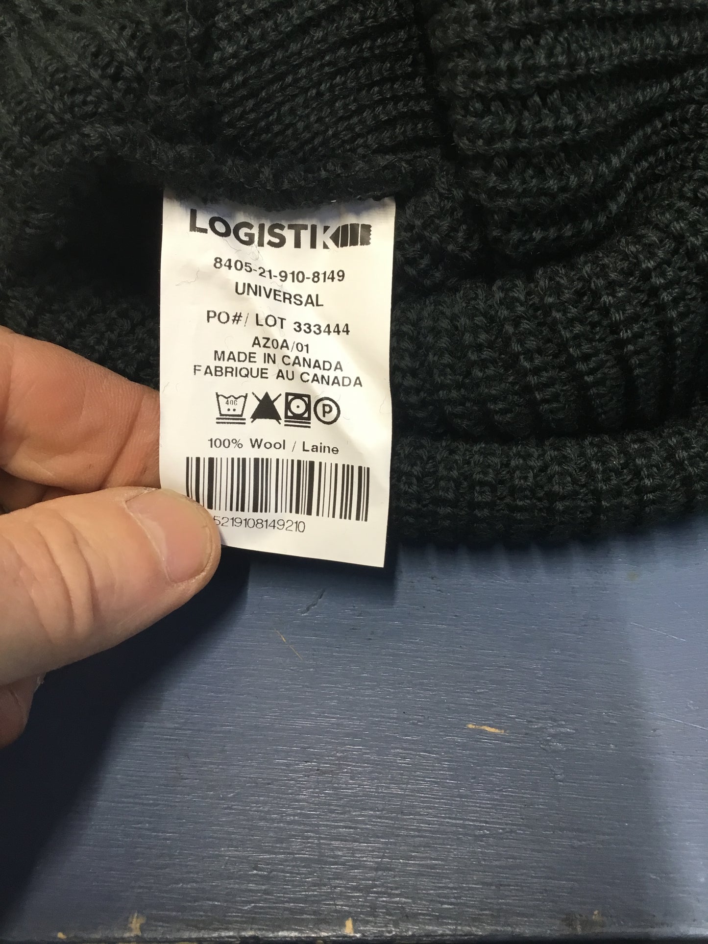 Canadian Military  Wool Toque/ Watch Cap in excellent  condition 100 % wool