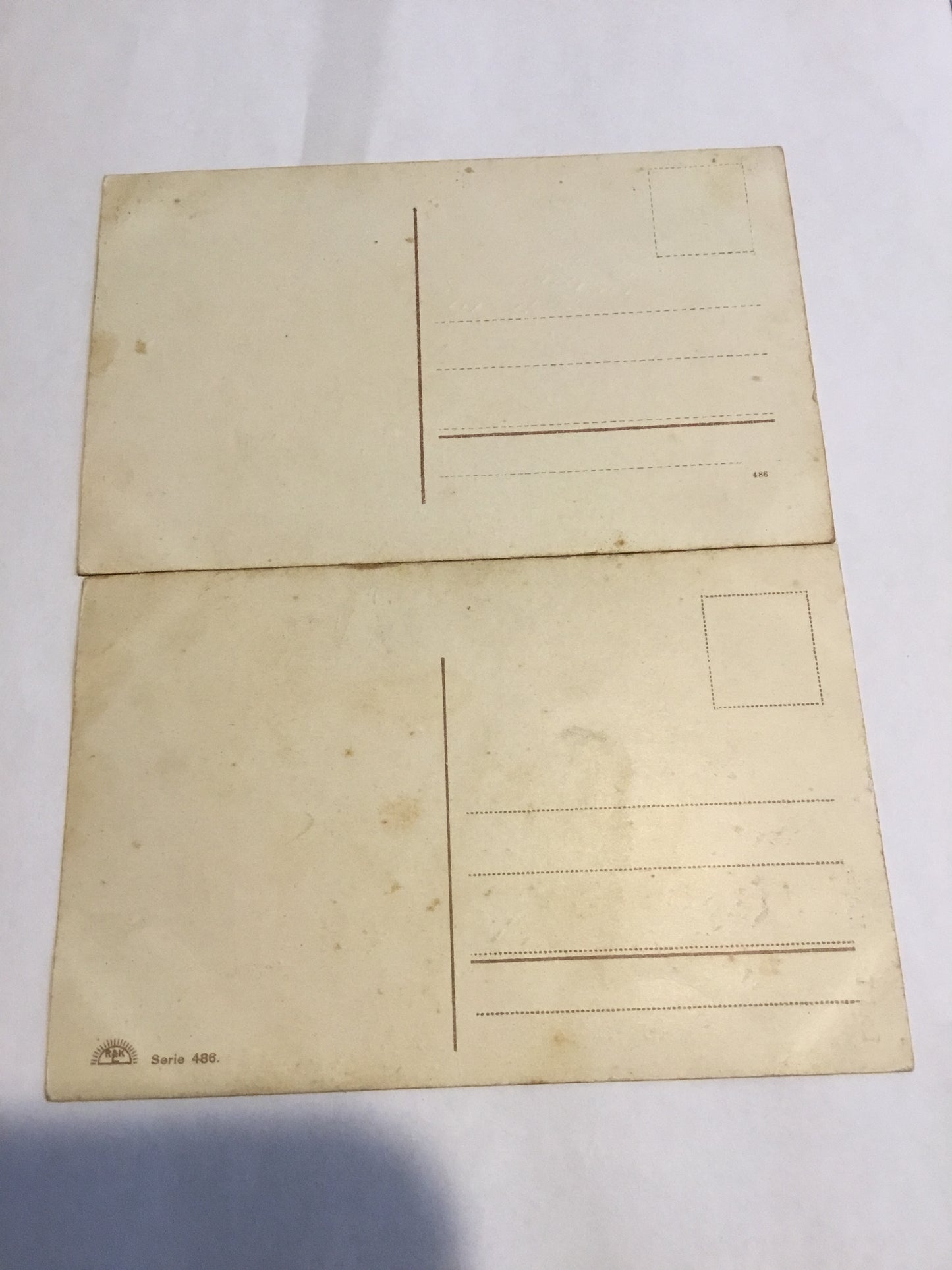 2) WW1 German comedic postcards ( BOOT APPEAL , THREE DAY BOX)