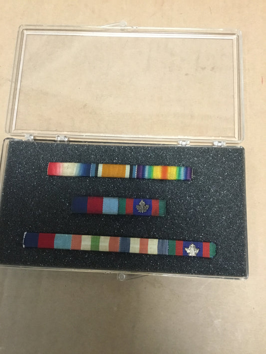 WW1 - World War  Two Canadian Medal Ribbon Bars