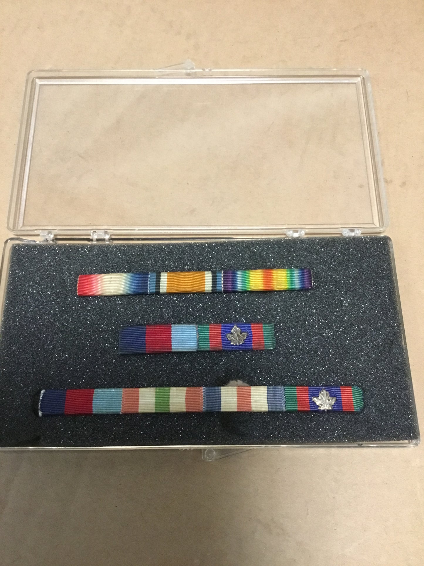 WW1 - World War  Two Canadian Medal Ribbon Bars