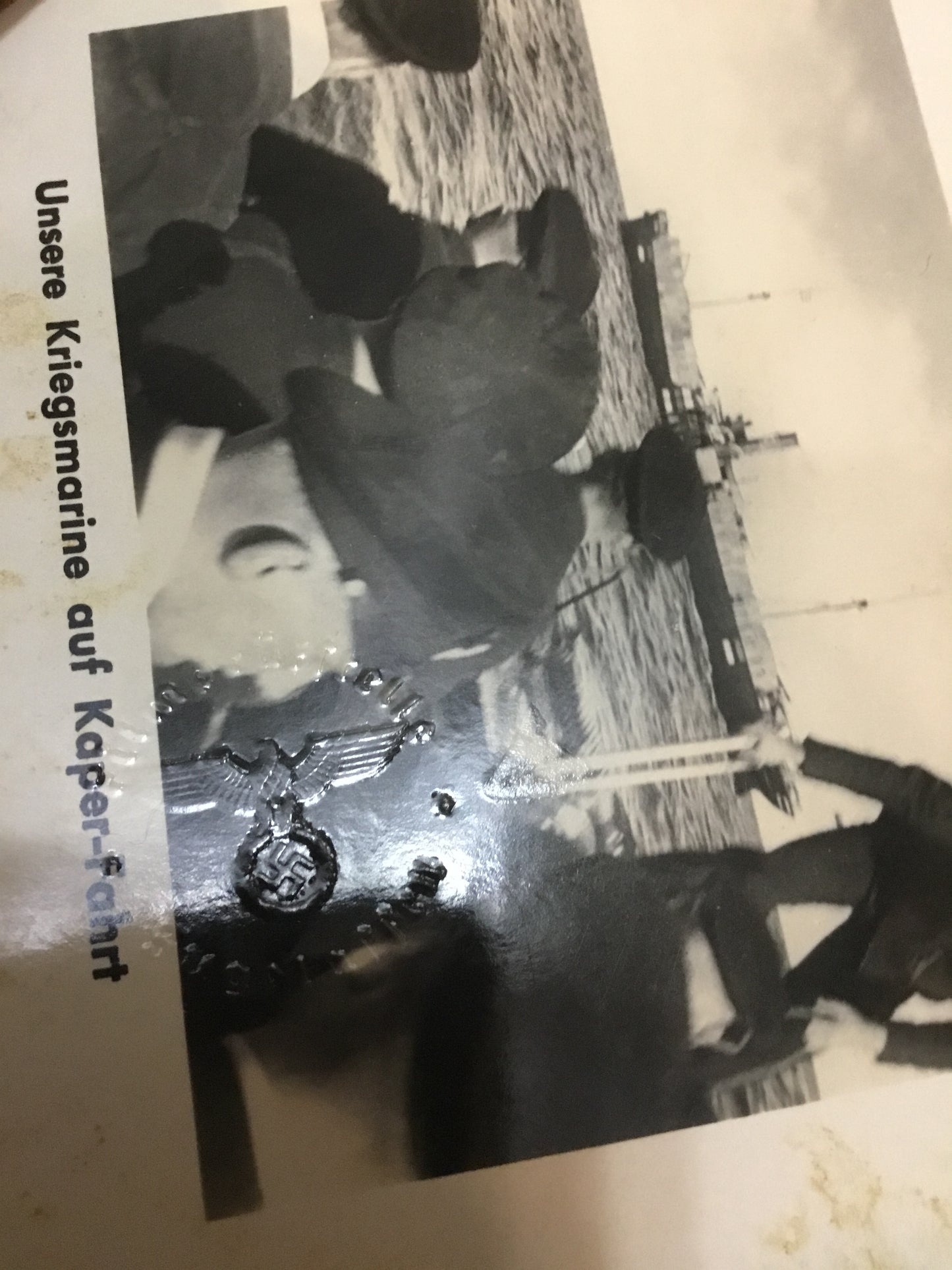 Lot of 3 WW11 German Photo Sheets UFA Stamped