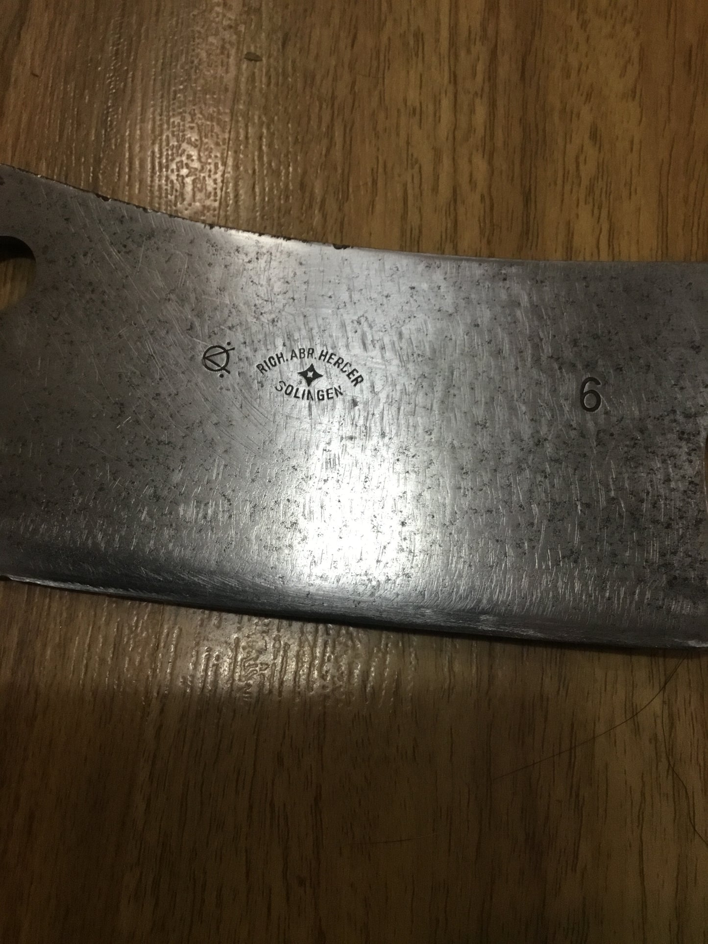 Early Meat Cleaver Solingen Germany