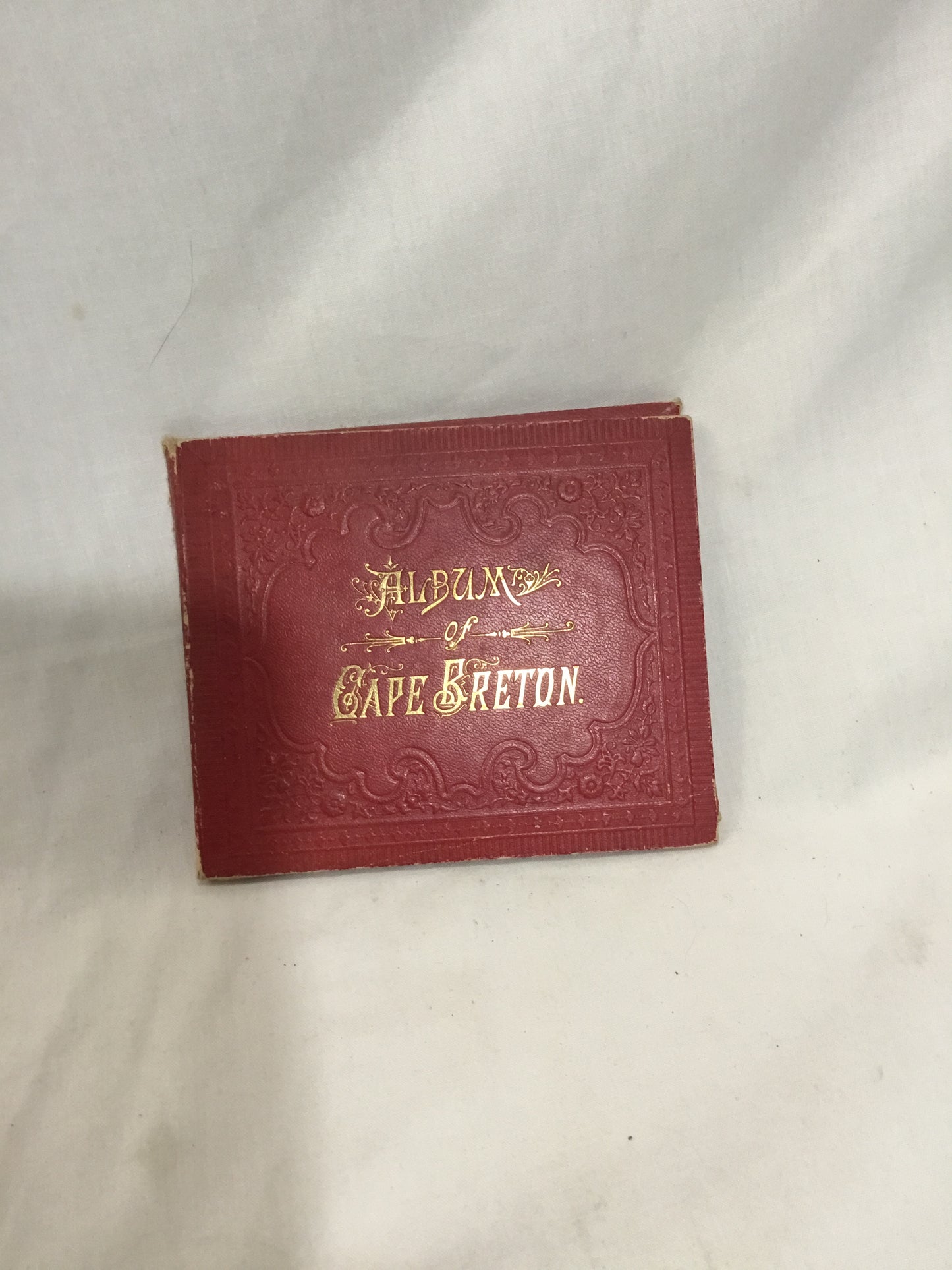 Antique Album, booklet  of Cape Breton , Hardcover