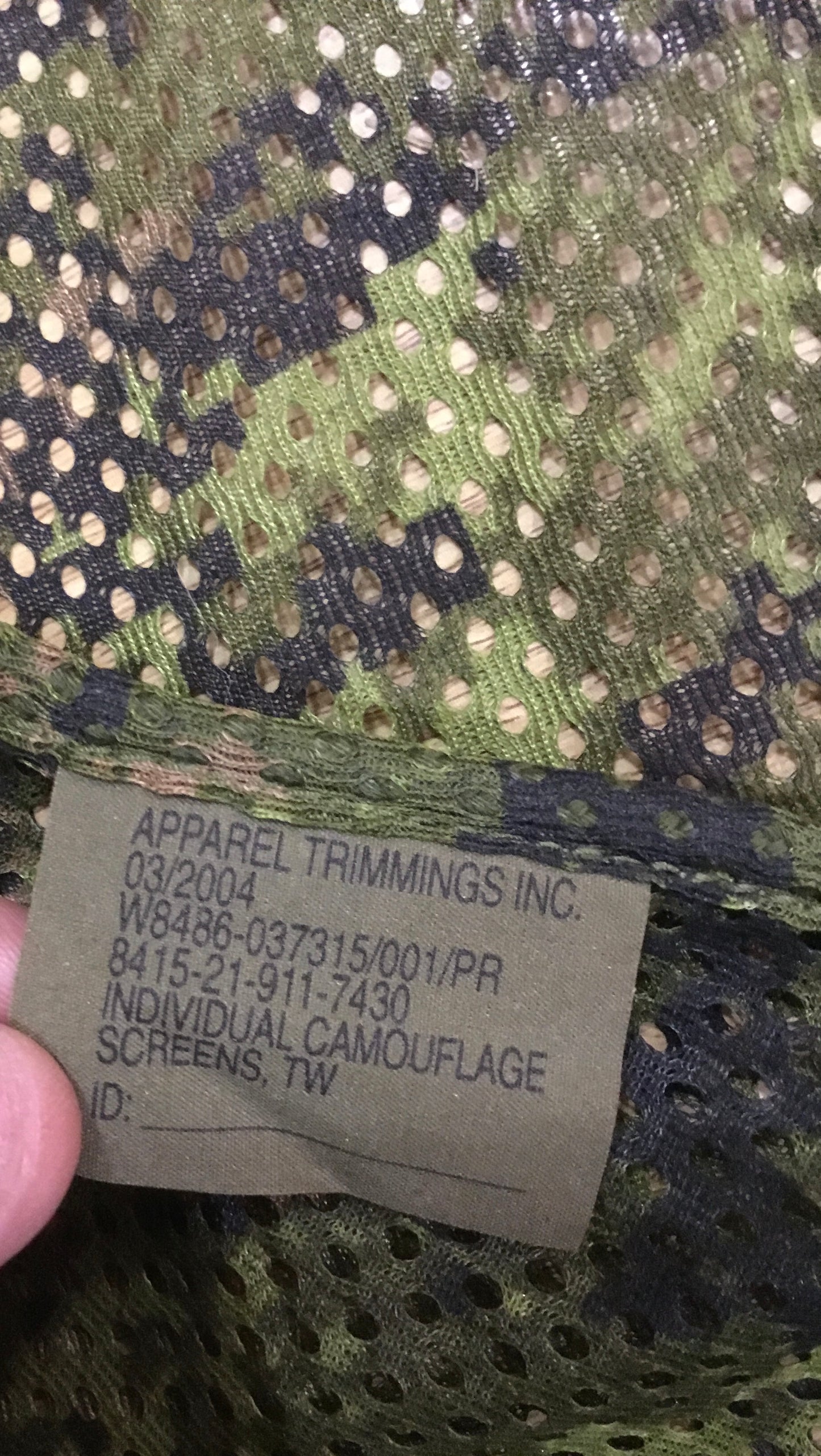 Canadian Forces CADPAT Pattern Personal Camouflage Cover .