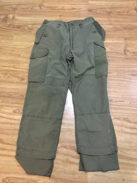 Vintage Canadian Military Combat Pants Waist up to 32 inches