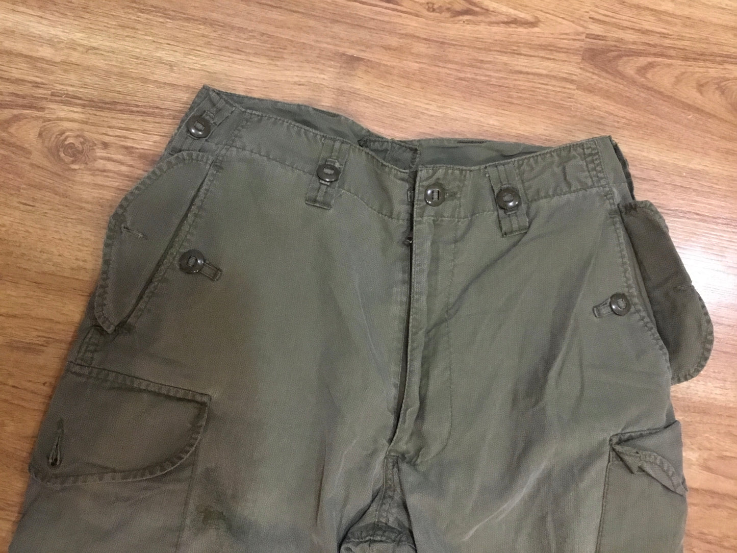 Vintage Canadian Military Combat Pants Waist up to 32 inches