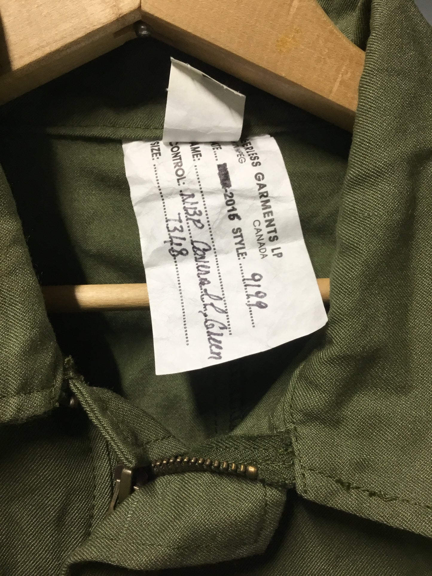 Tactical Coveralls XL Tall Made in Canada