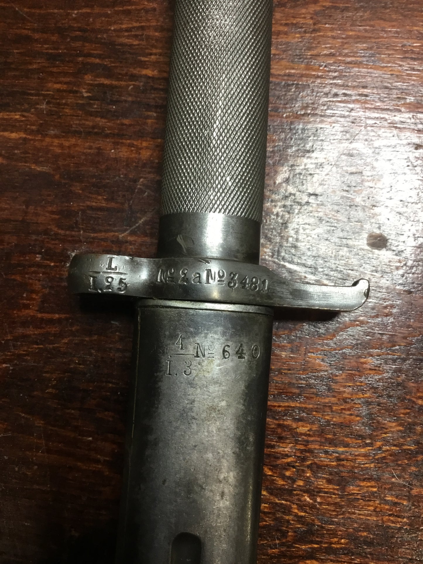Original Swedish Mauser M1896 Knife Bayonet with Scabbard