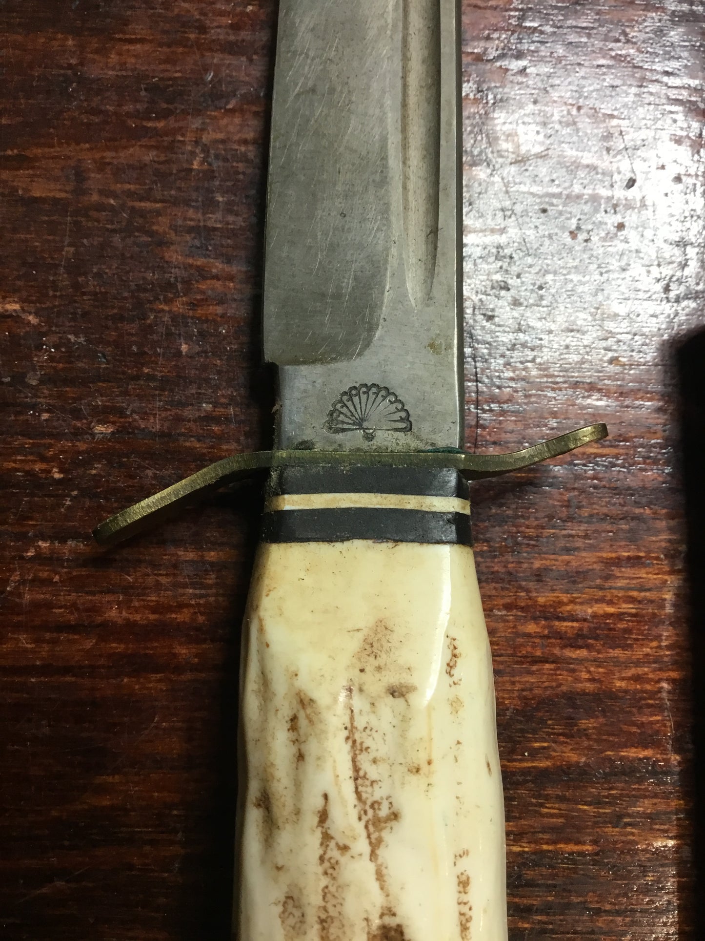 Solingen Germany made Belt  Knife Matching Leather Sheath