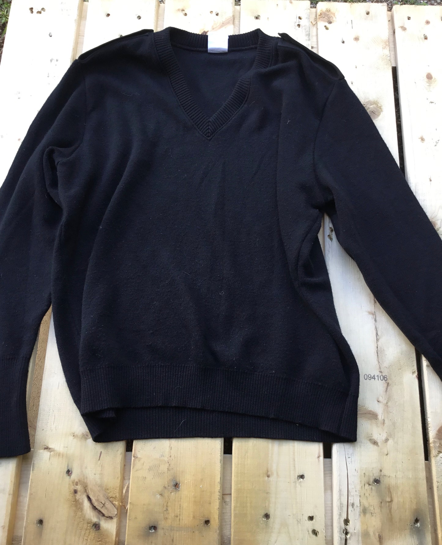 Canadian Navy Wool Sweater XLARGE