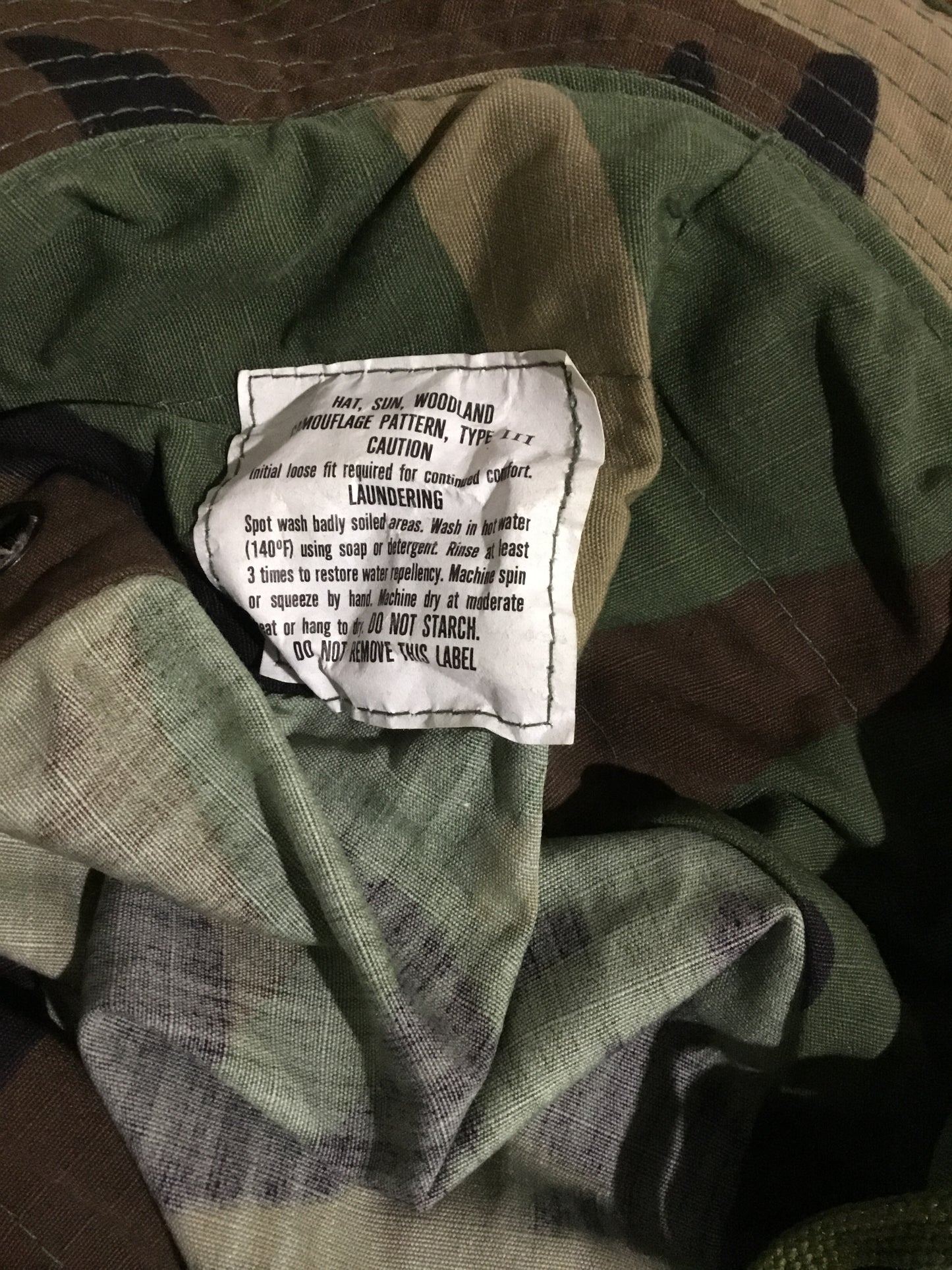 U.S. made Woodland Boonie  Hat