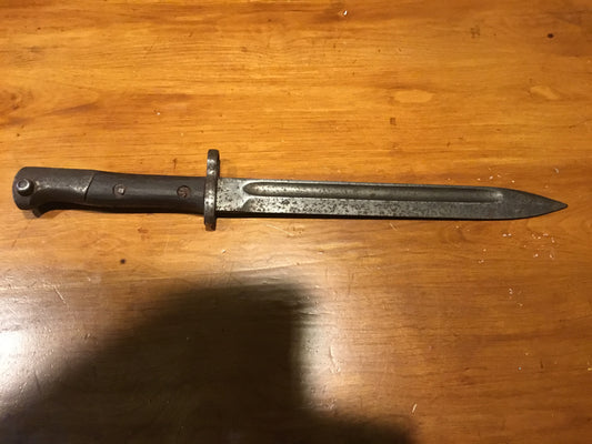 Vintage Turkish M1935 Mauser Bayonet