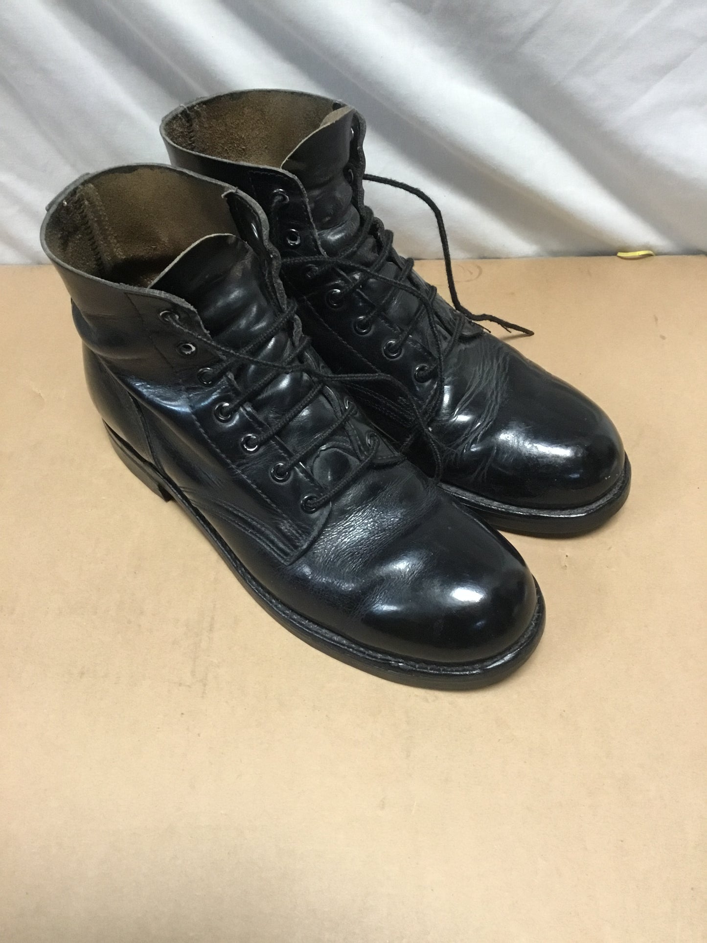 First Gen. Steel Toe Ankle/ Parade Boots 8 1/2 E