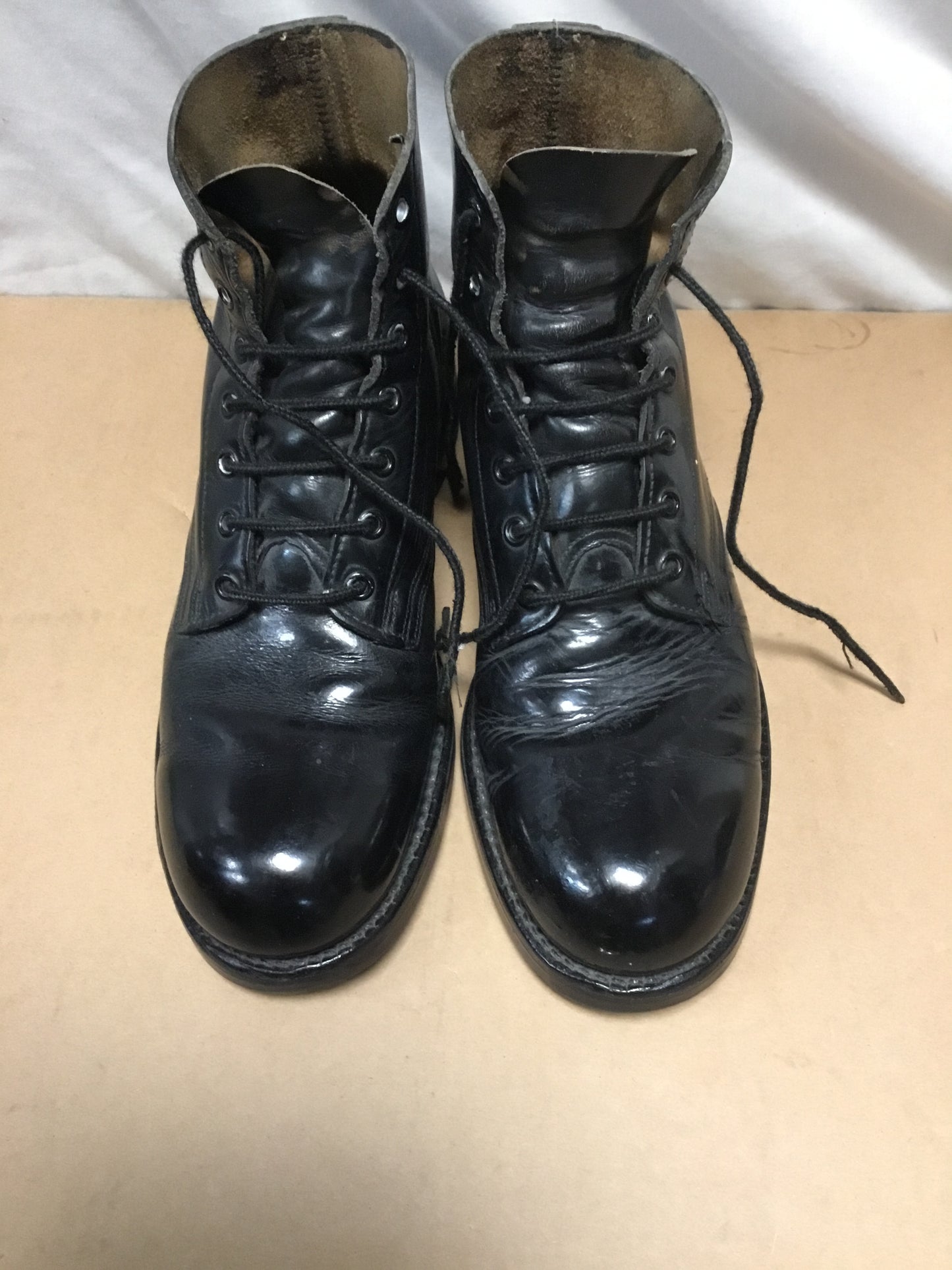 First Gen. Steel Toe Ankle/ Parade Boots 8 1/2 E