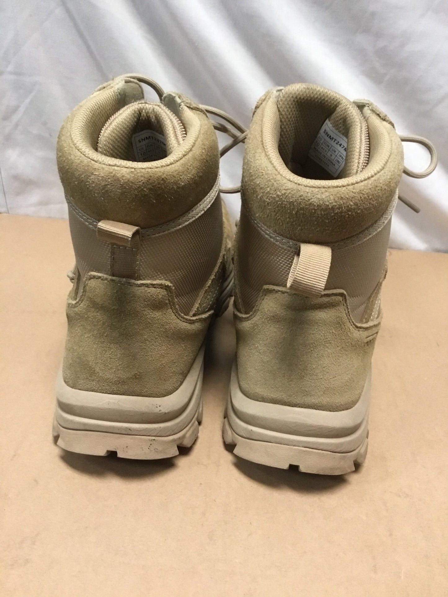 Nortiv 8 Men's Military Tactical Work Boots SIZE 10 U.S. Hiking