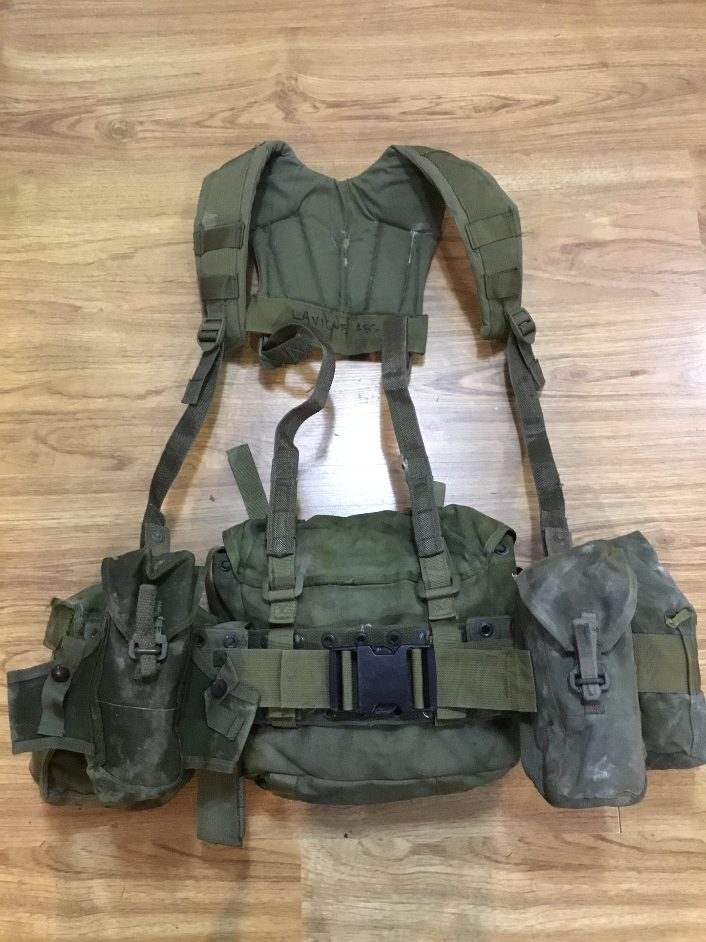 Vintage Canadian Forces 1982 Pattern Webbing