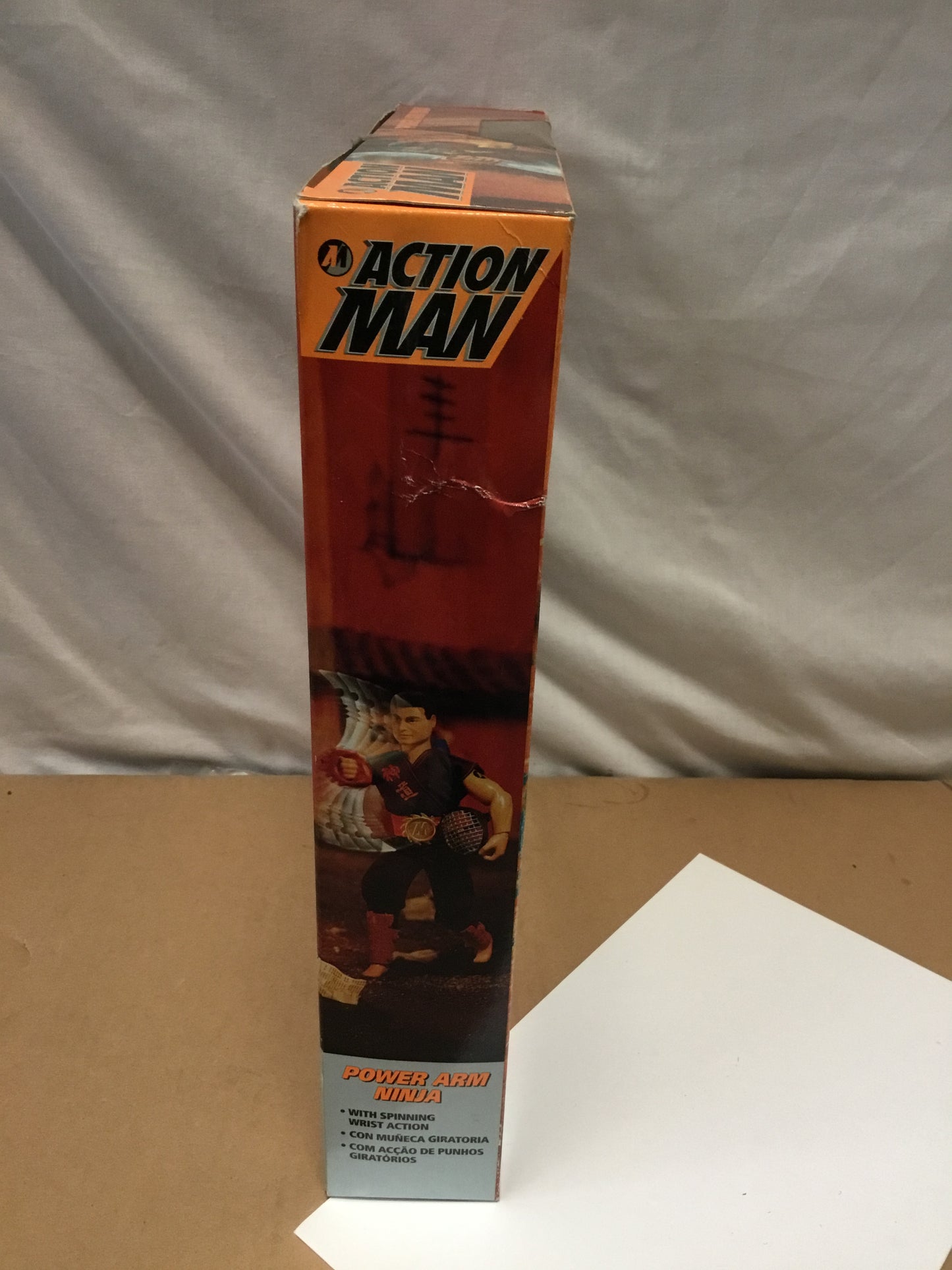 / Hasbro vintage 12 inch ACTION MAN  1995 POWER ARM NINJA