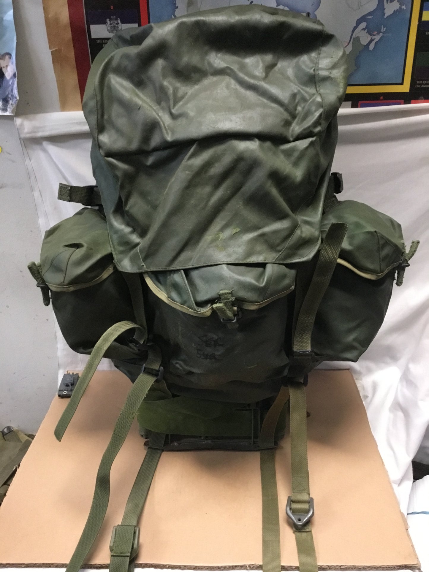 1982 Pattern Canadian Military Rucksack with frame