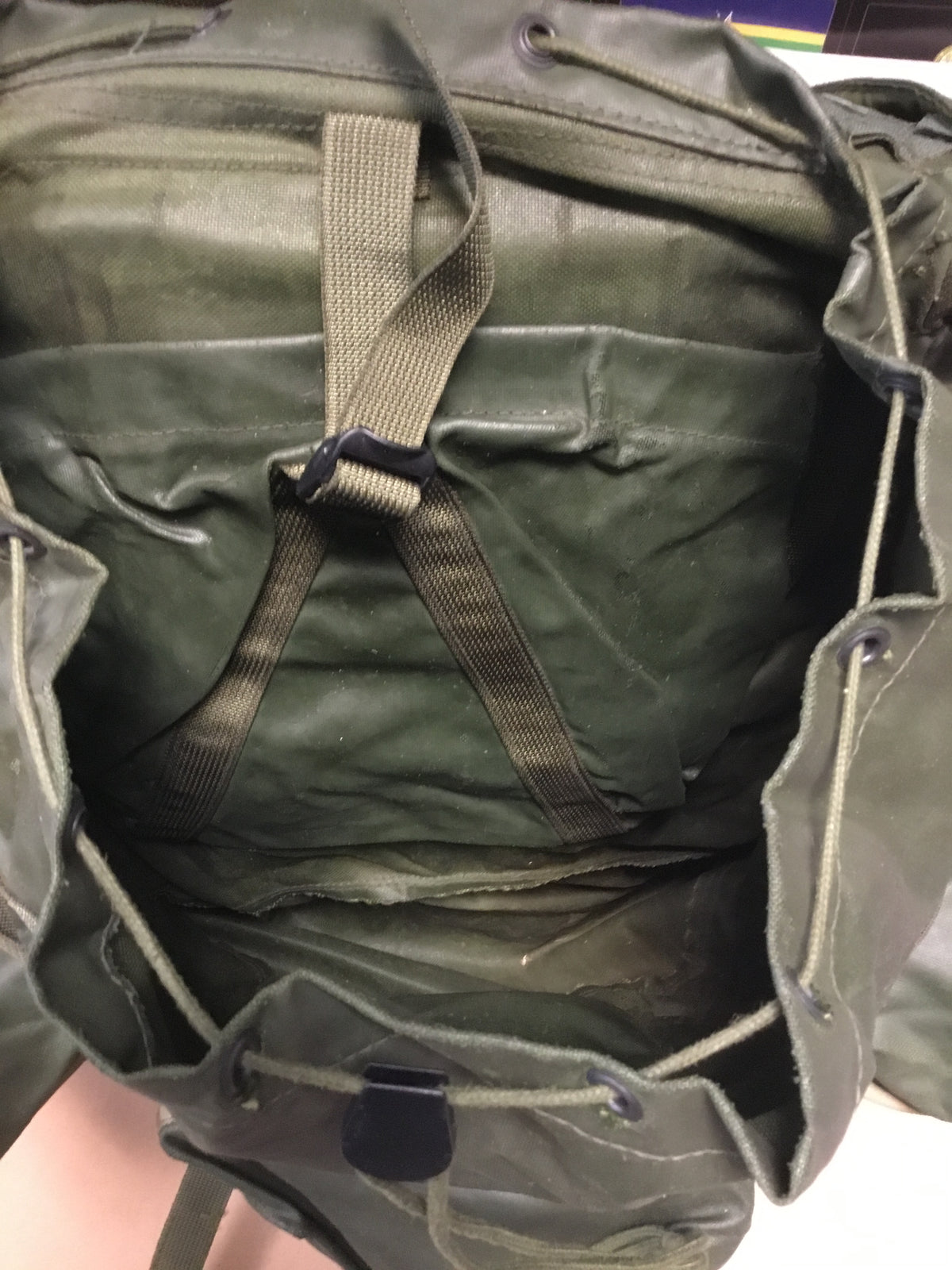 Canadian Military Interm Ruck 1982 Pattern Canadian Military Rucksack with frame – Roy's Army Surplus ...
