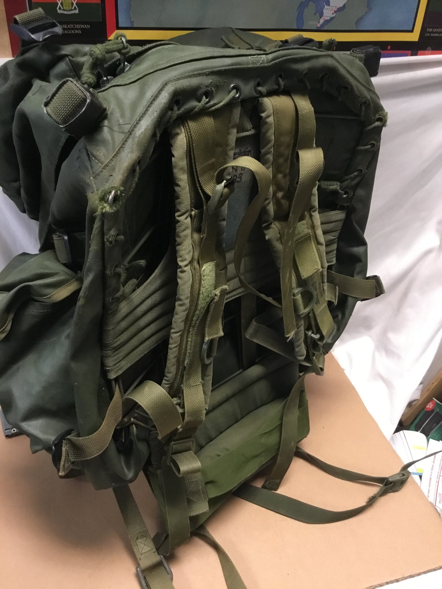 1982 Pattern Canadian Military Rucksack with frame
