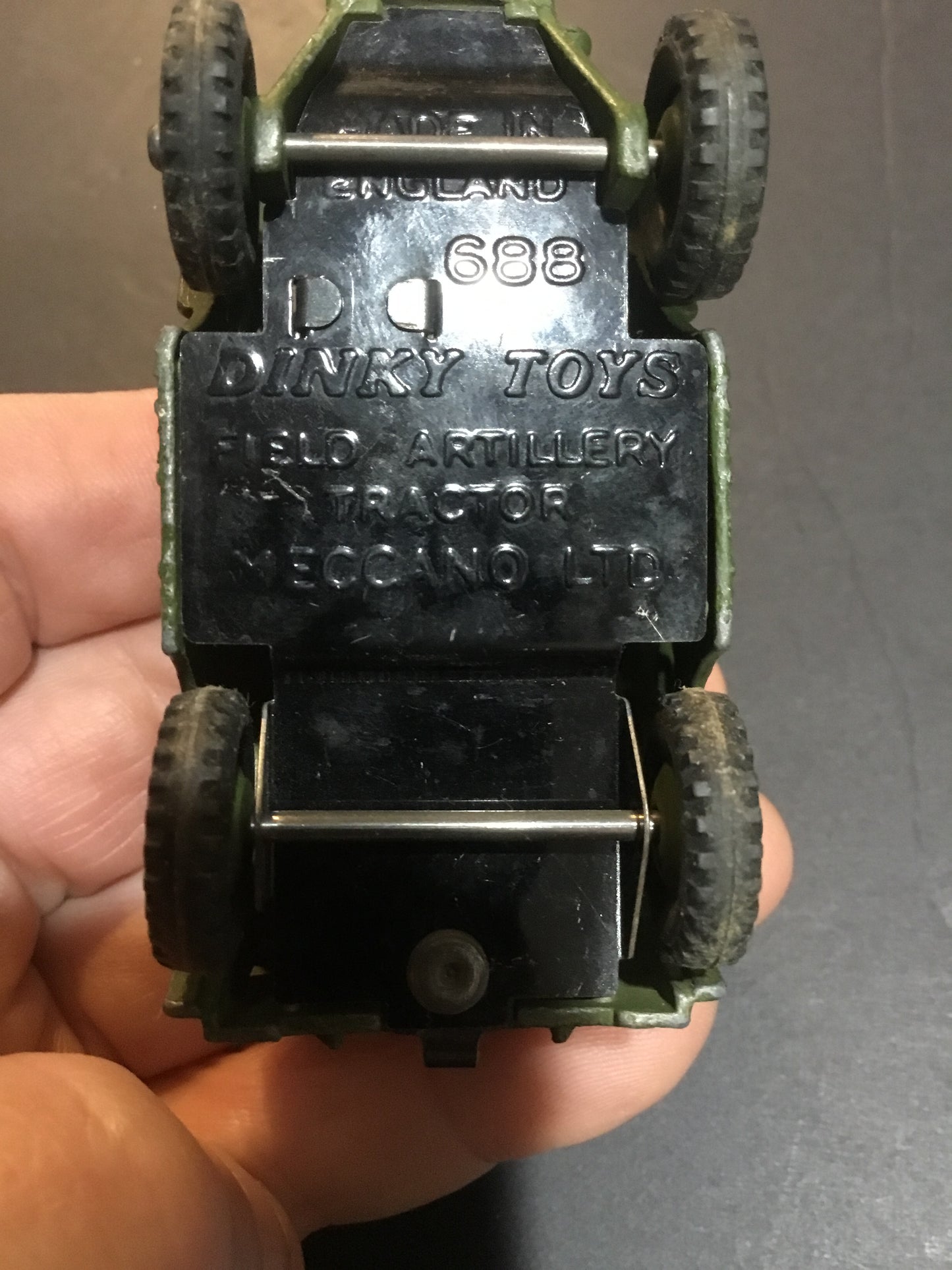 Dinky Field Artillery Tractor number 688 Made in England ,