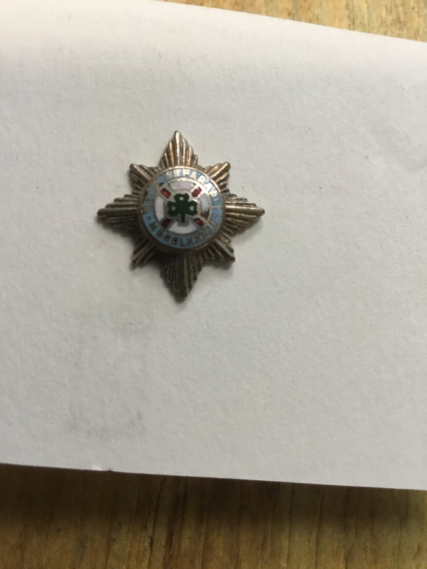 Irish Guards Small lapel  Pin