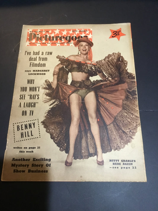 March 1955 Picturegoer Magazine Stars of the Past.