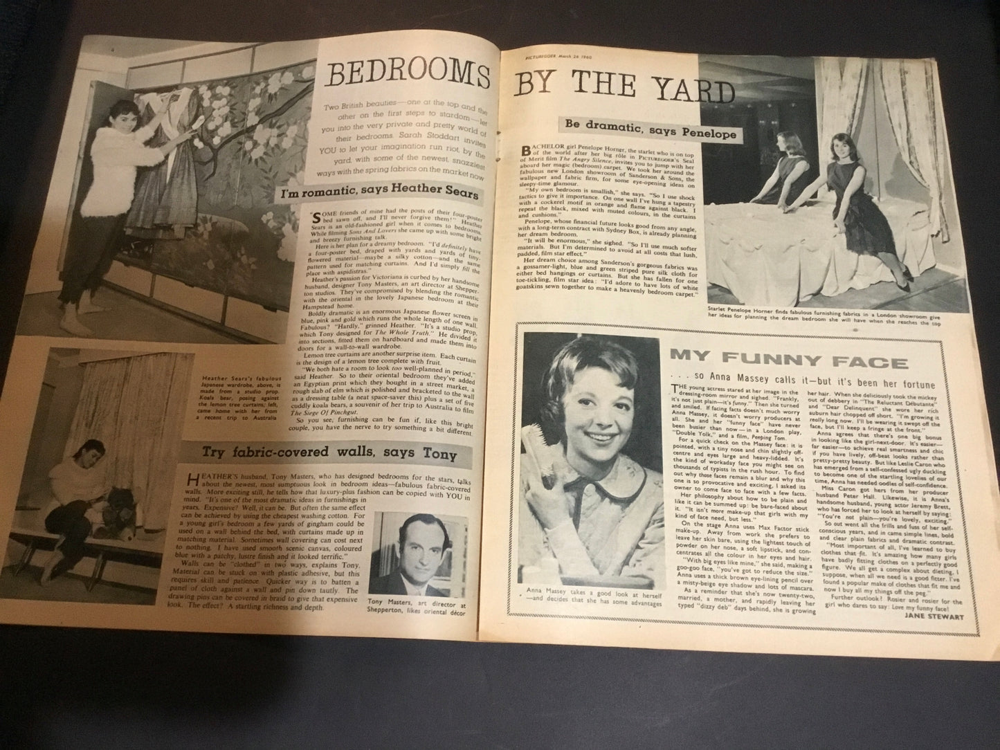 March 26 1960 Picturegoer Magazine Stars of the Past