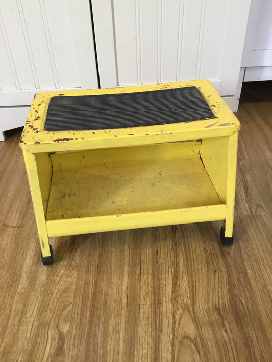 Vintage Medal Step Stool