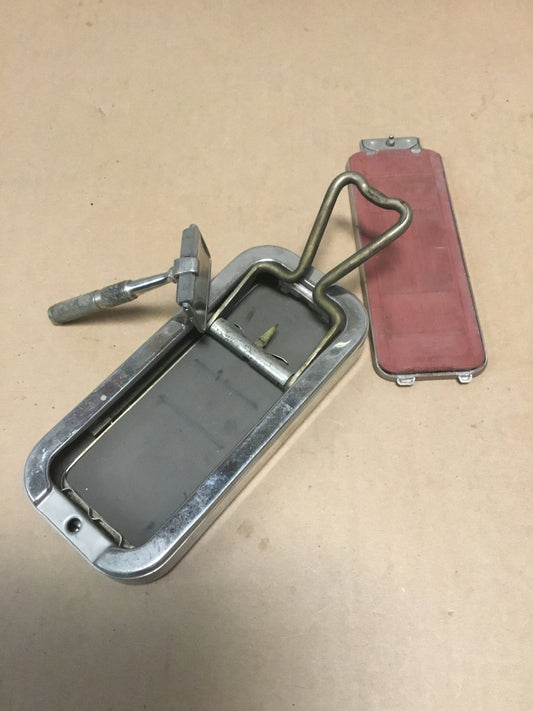 Antique Rolls  Razor with Strop and Stone Built in .