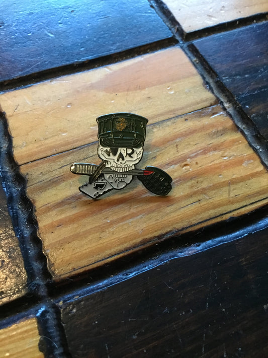 U.S. Marine Corp Skull Pin