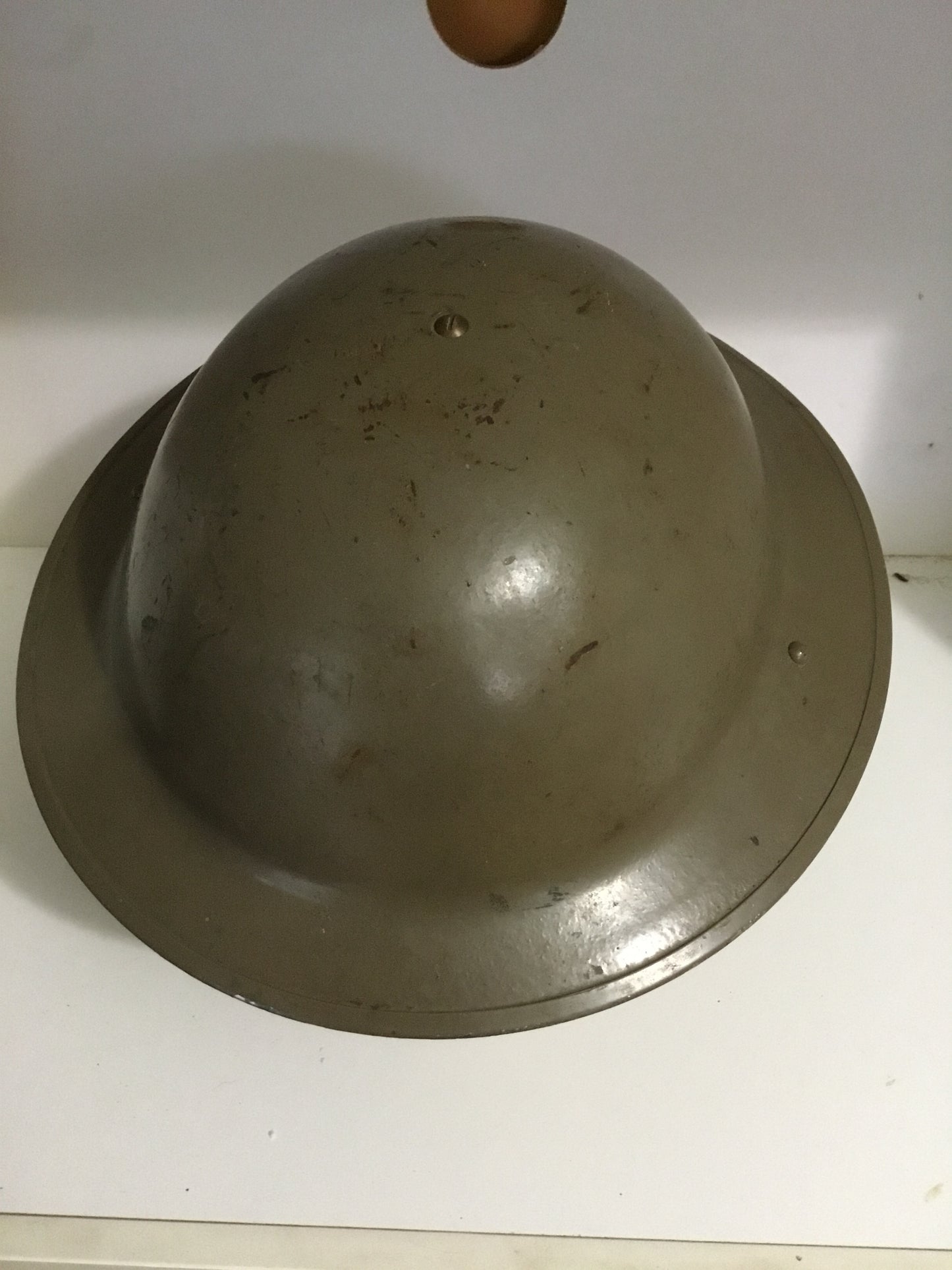 Early Belgian Tommy Helmet with Liner