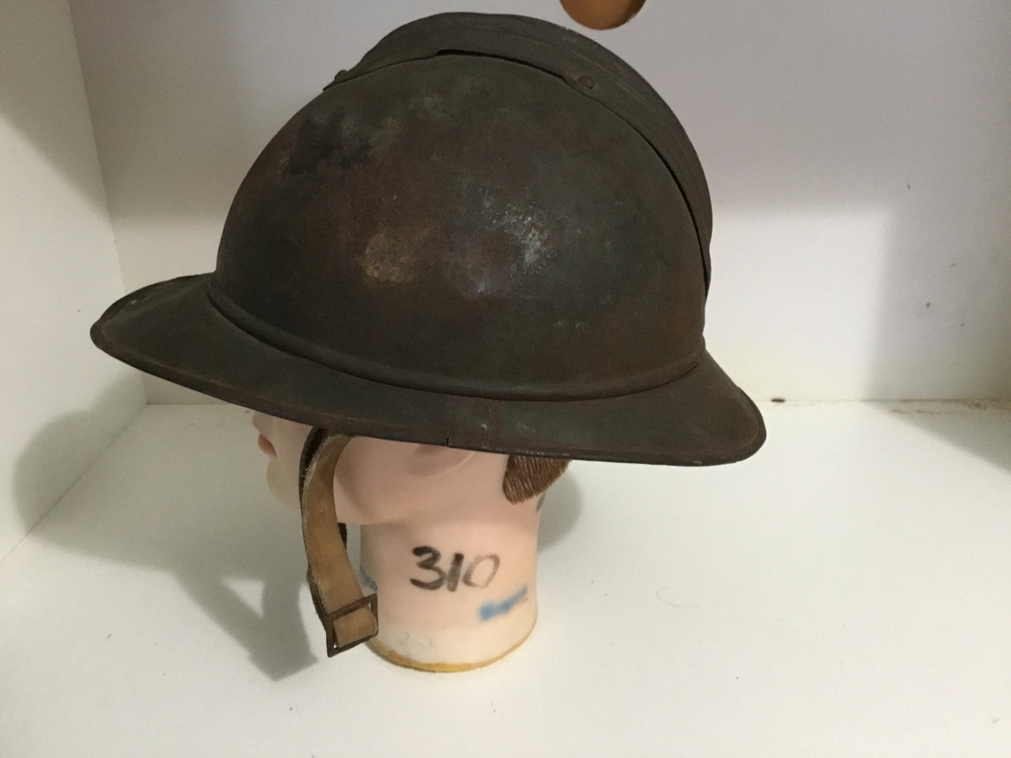 FRENCH ADRIAN M-15 HELMET - WW 1 ERA