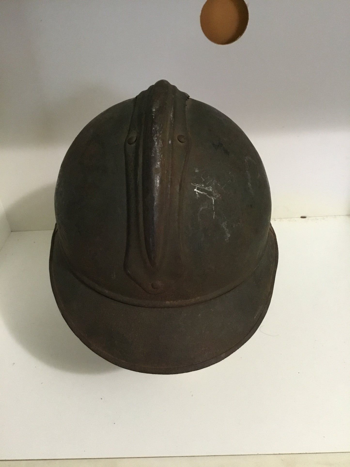 FRENCH ADRIAN M-15 HELMET - WW 1 ERA