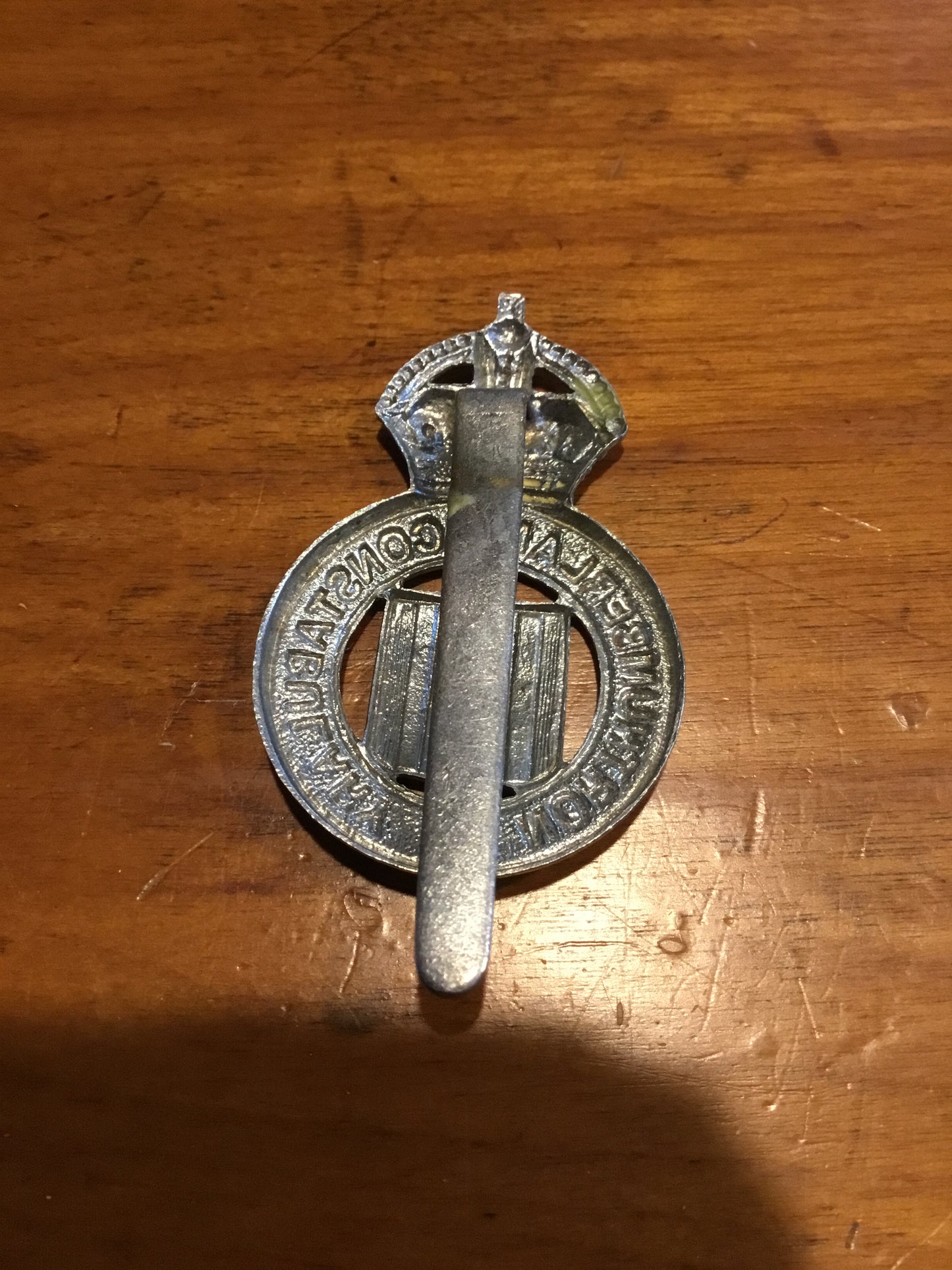 British Northumberland Constabulary Cap Badge